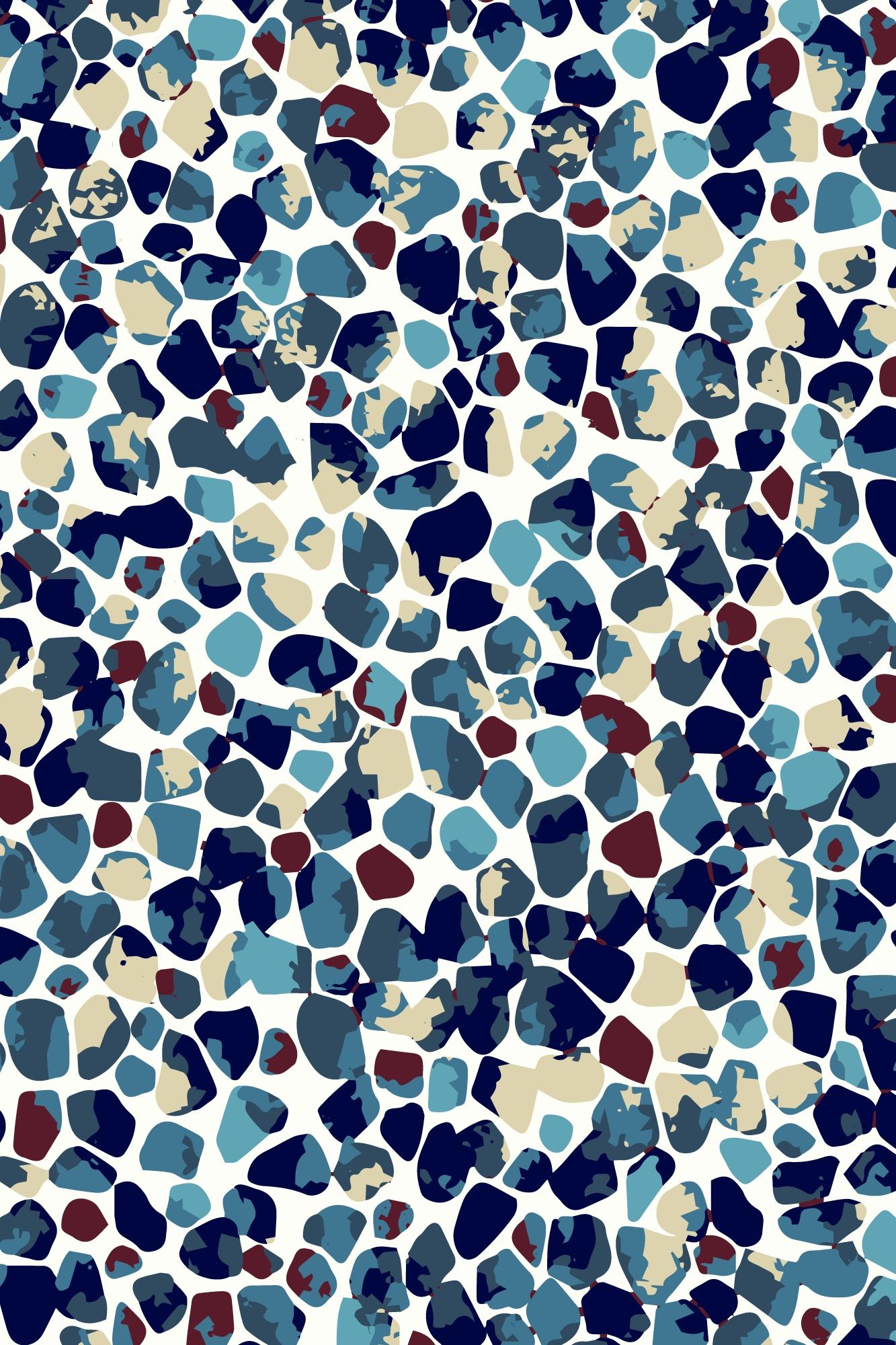 R.B. Boston Casual hemd lange mouw Blauw Franklin LS Button Down 527670/411