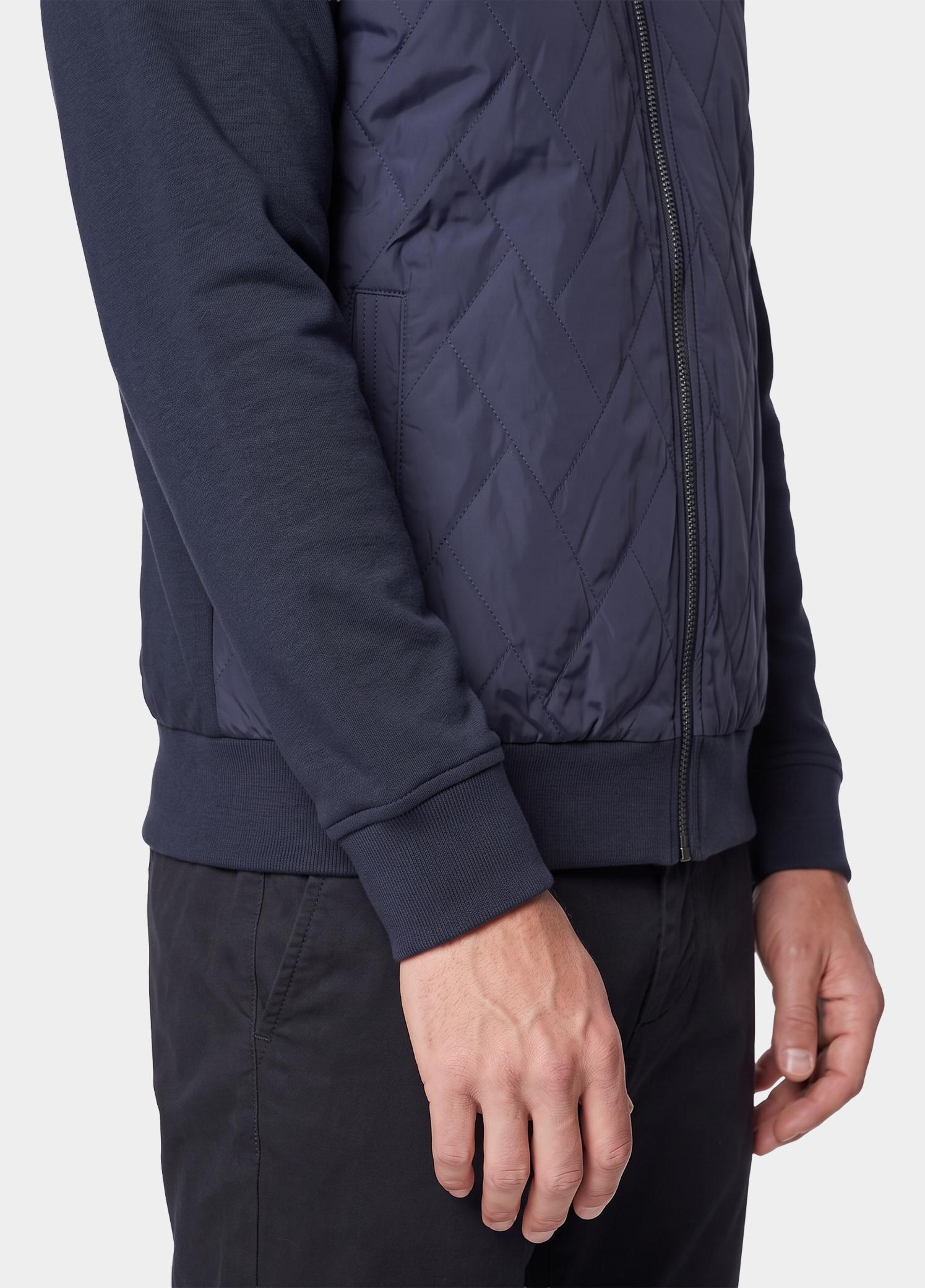 Baileys sweatvest heren Blauw Front Panel 622288/60