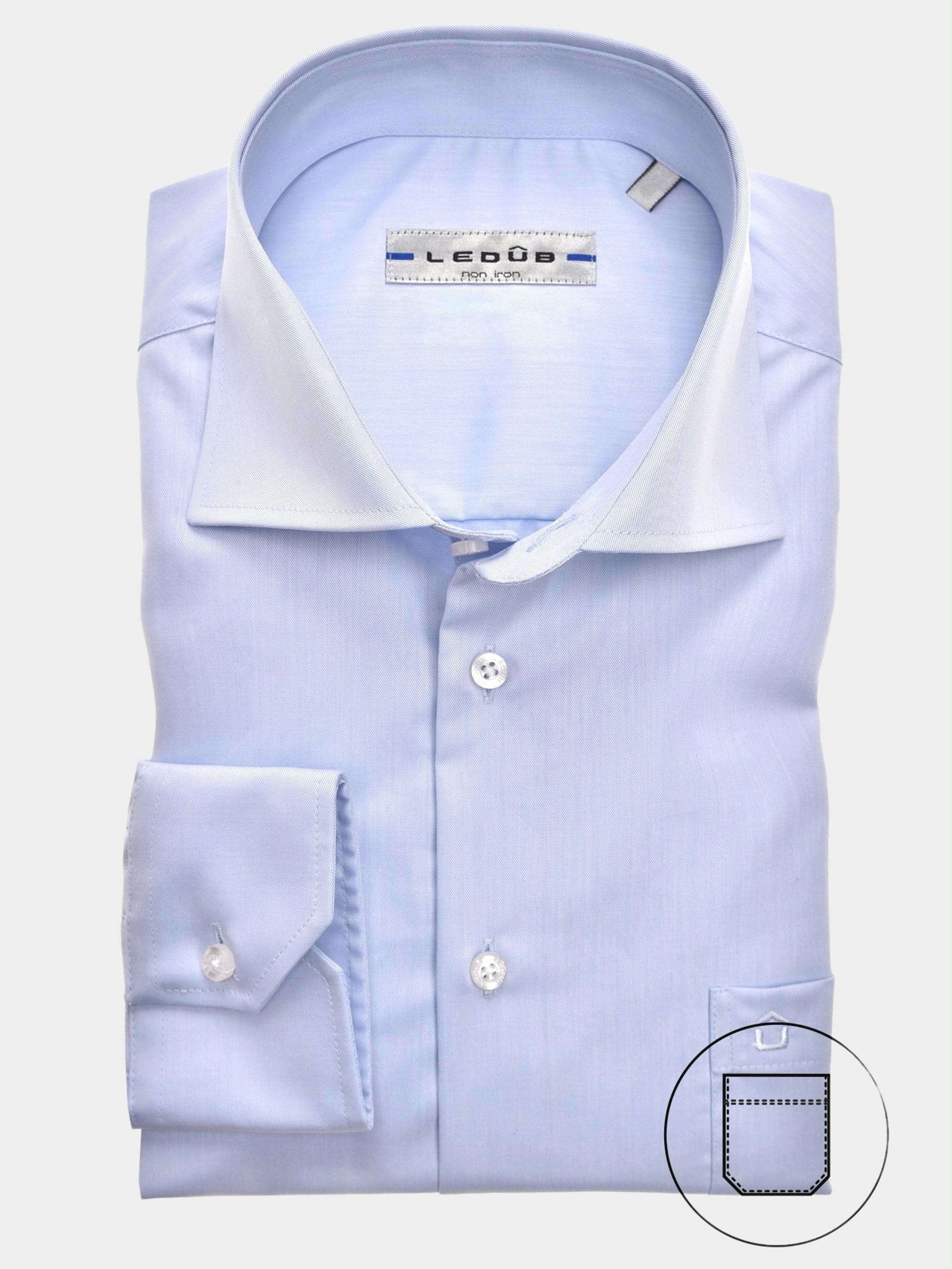 Ledub Business hemd lange mouw Blauw 4009M/147 MF 5 0323508/120-000-000