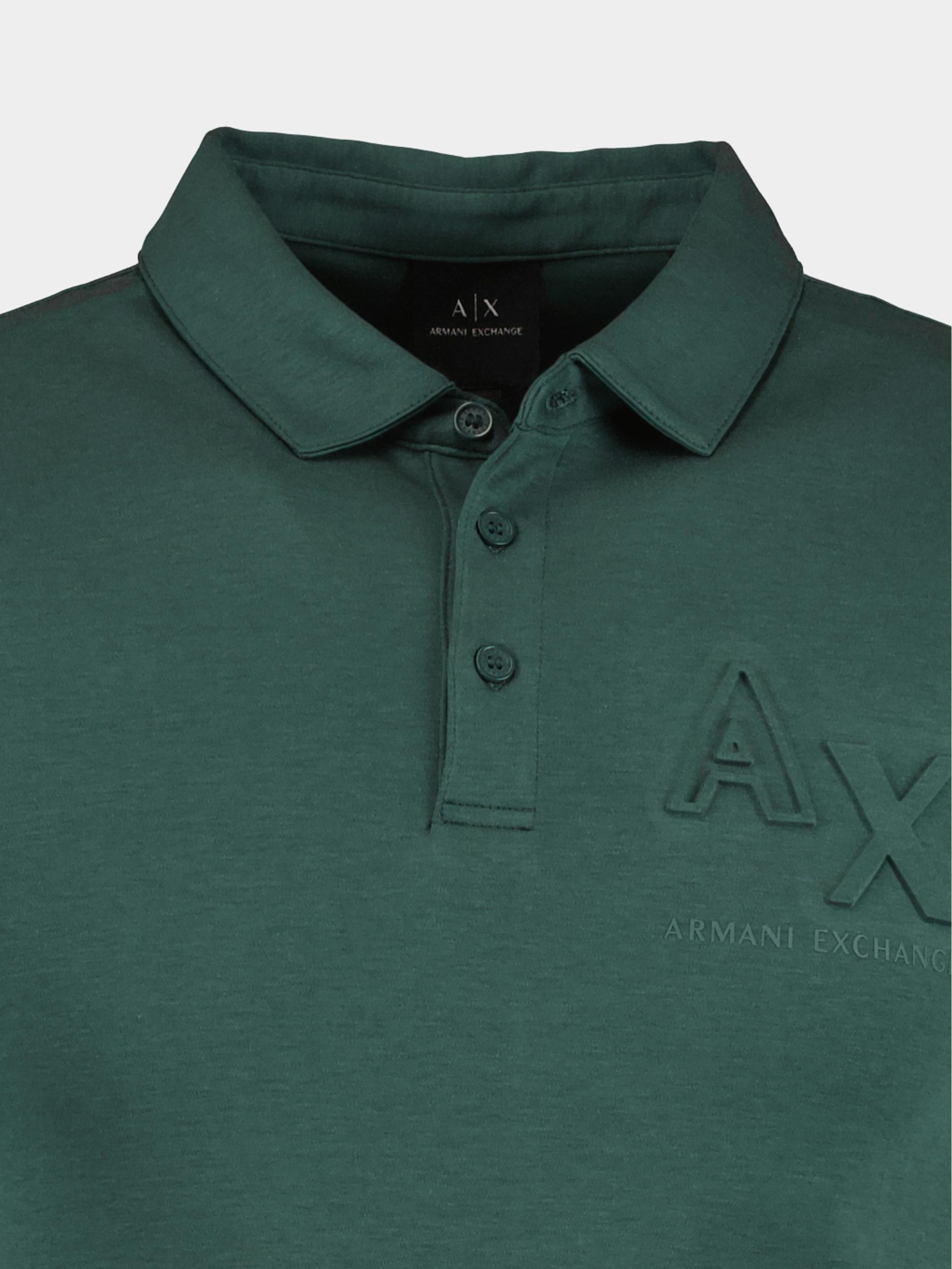 Armani Exchange Polo korte mouw Groen  3RZFHE.ZJZEZ/1882