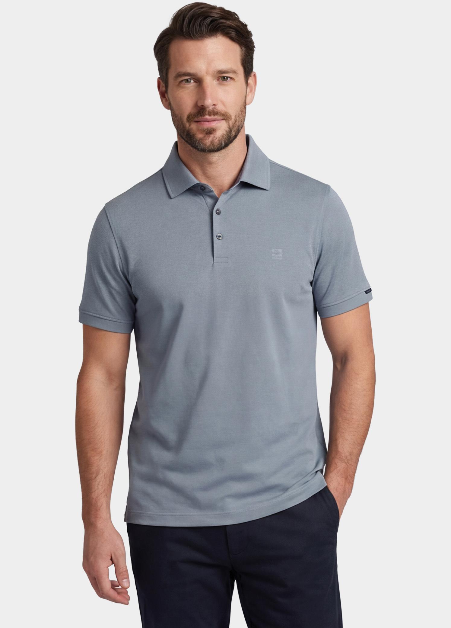 Baileys Polo heren Blauw Poloshirt  Jersey 615240/63