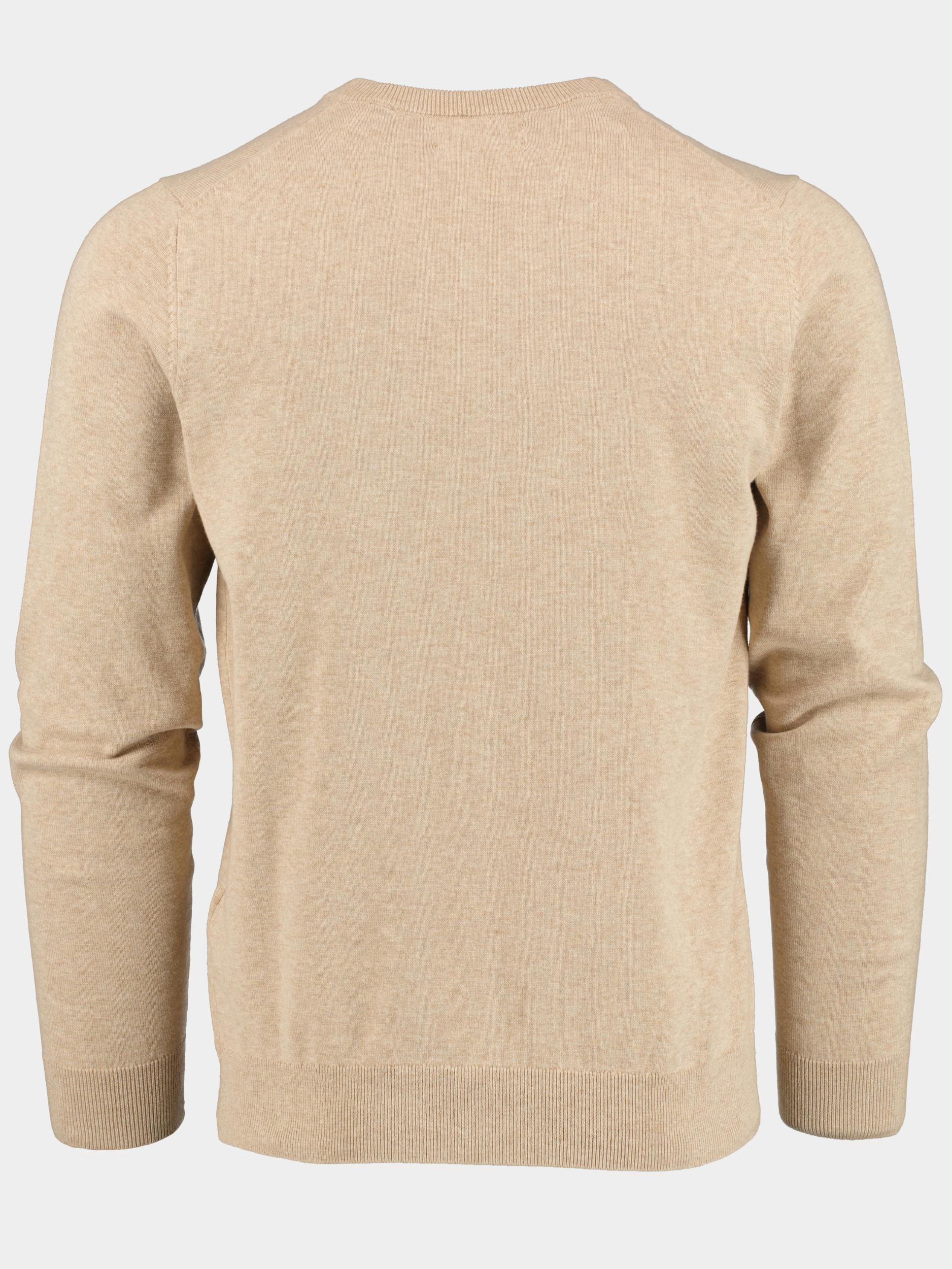 Gant Pullover Beige Classic Cotton V-Neck 8030552/287