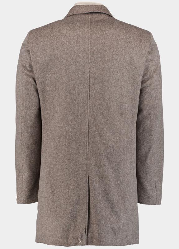 Mario Fiorenzo Wollen Jas Bruin Hans, 100% wol met nylon inlay 9082H/3 brown