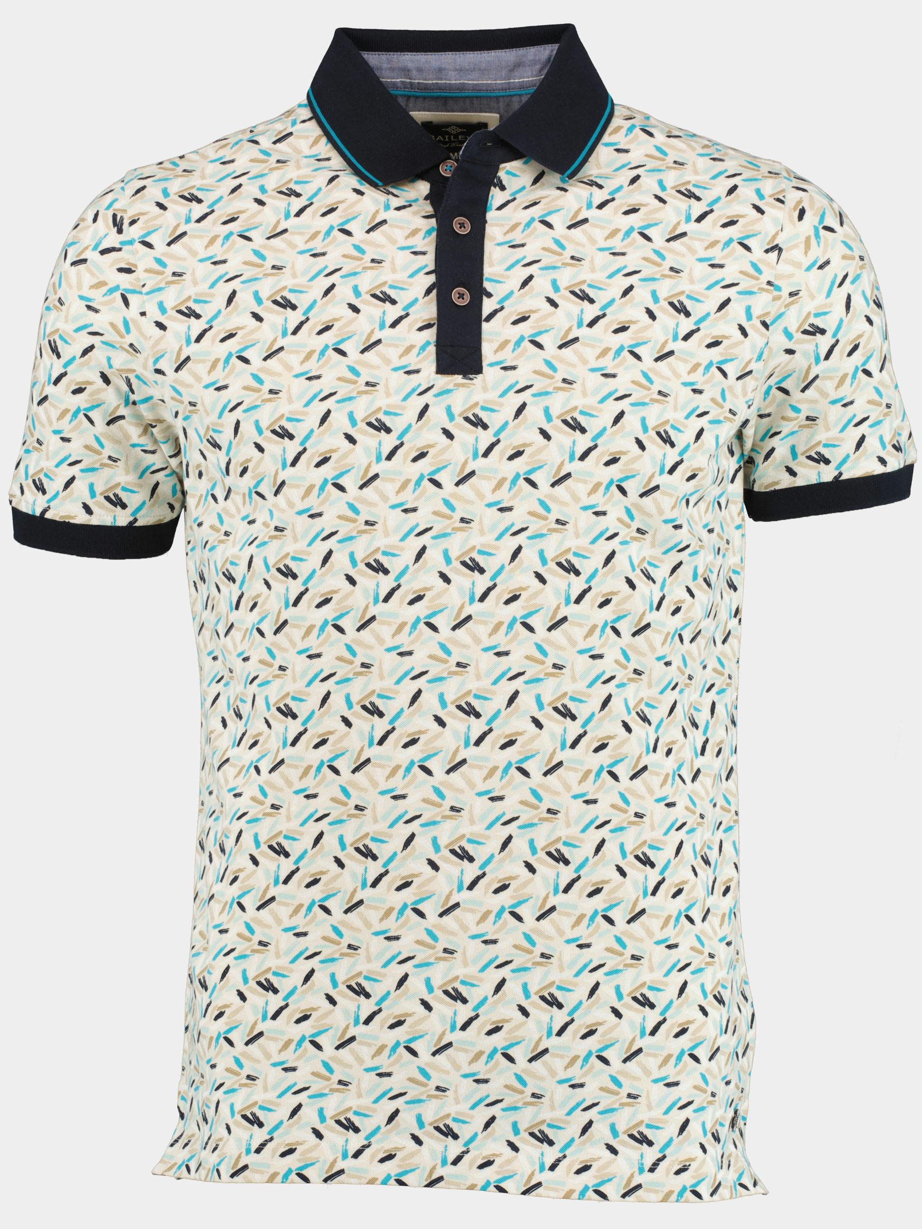 Baileys Polo korte mouw Blauw Poloshirt 315273/78