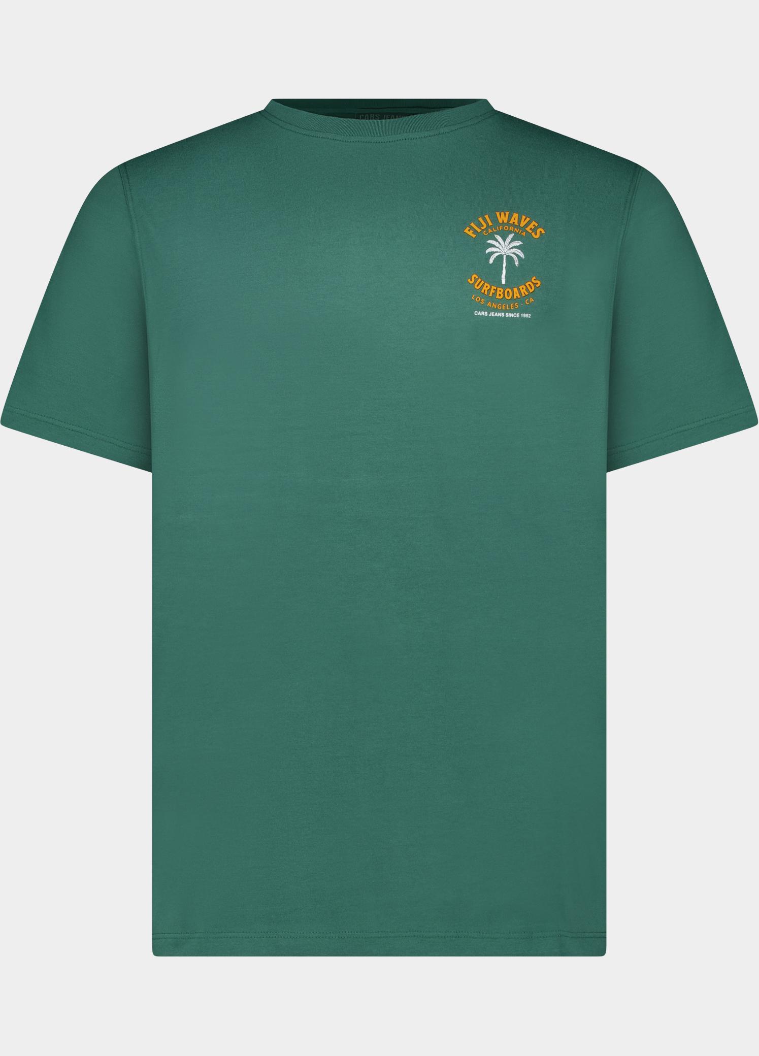 Cars Jeans T-shirt heren Groen Froso 43552/46