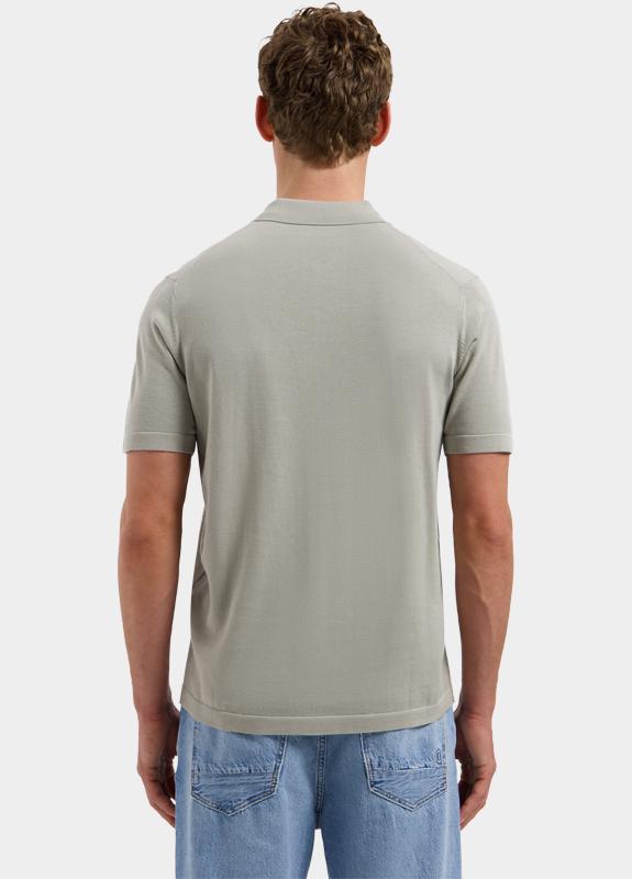 Dstrezzed Polo heren Grijs DS_Dorian Zip Polo 420062/831