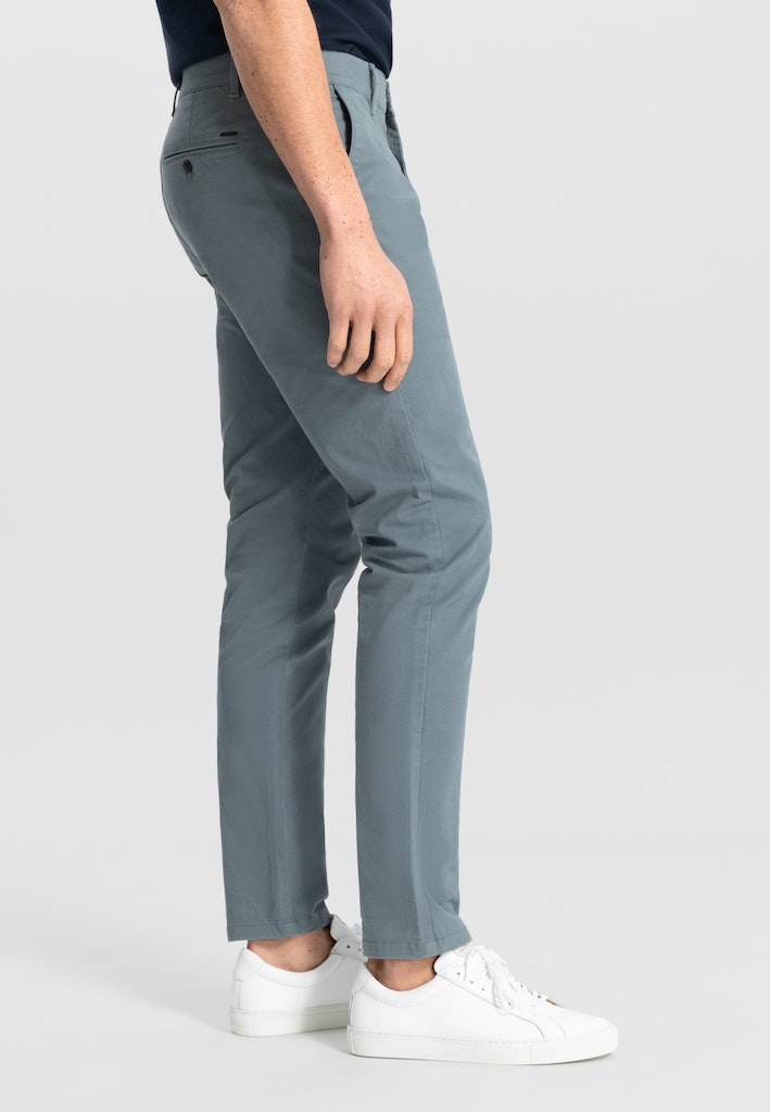 Dstrezzed Katoenen 5-Pocket Grijs Charlie Chino Pants Stretch T 501656-NNOS/820