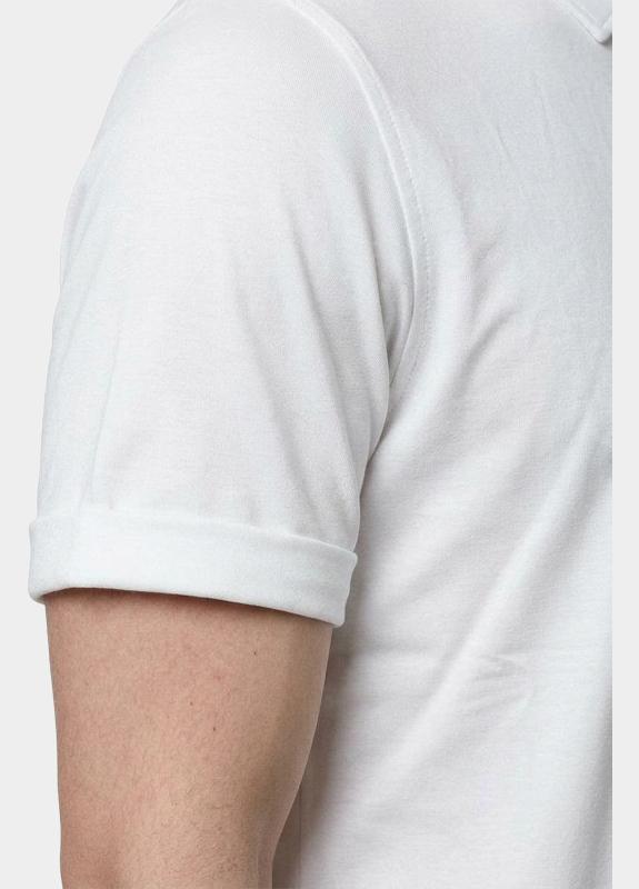 Bos overhemd korte mouw heren Wit  3507/Off White