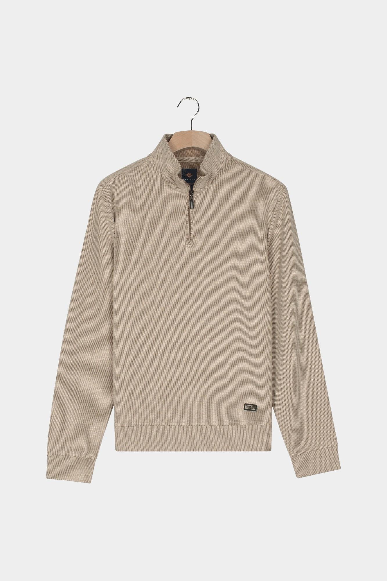 Baileys sweat halfzip Wit Sweatshirt 1/2 Zip  Jacquard 523155/81