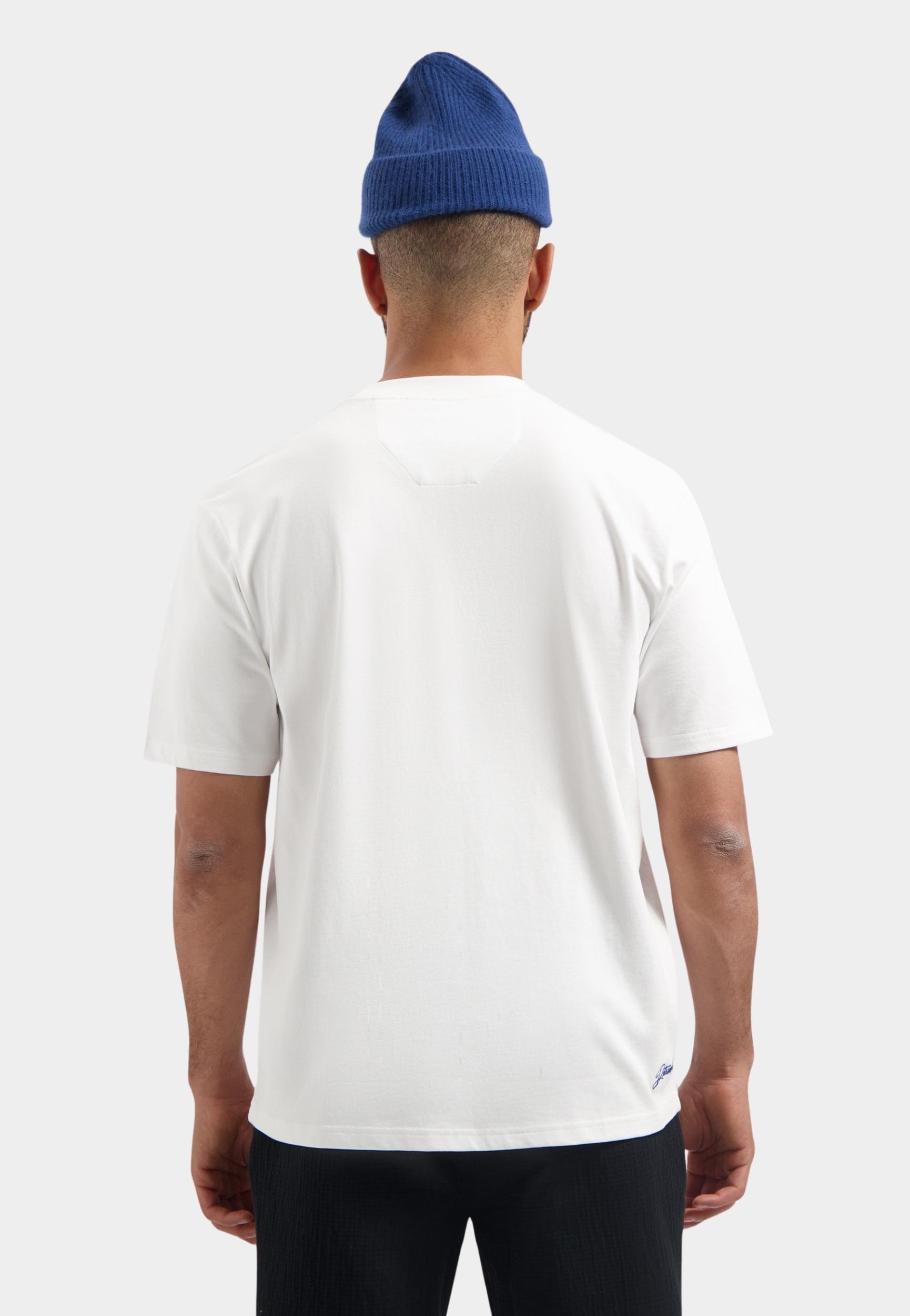 Dstrezzed T-shirt korte mouw Wit No Strezz Club Tee 203030-AW25/100