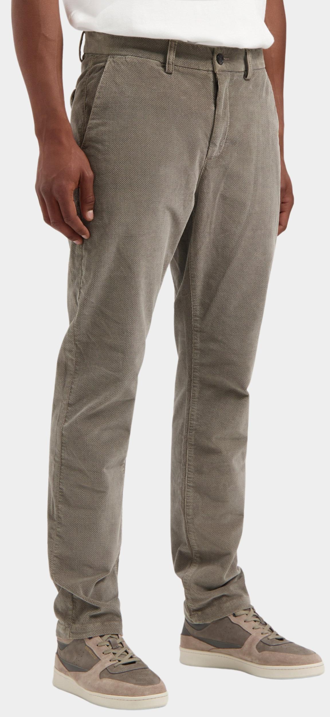 Dstrezzed Katoenen Broek Bruin Lancaster Dot Cord 501864/270