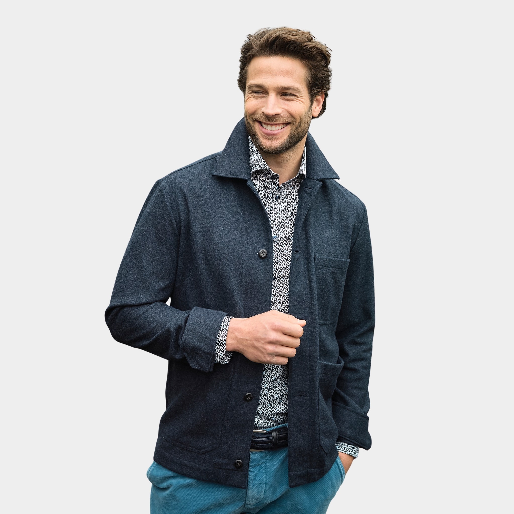 Ledub Overshirt Blauw LE24226O OS 5 0142643/190-000-000
