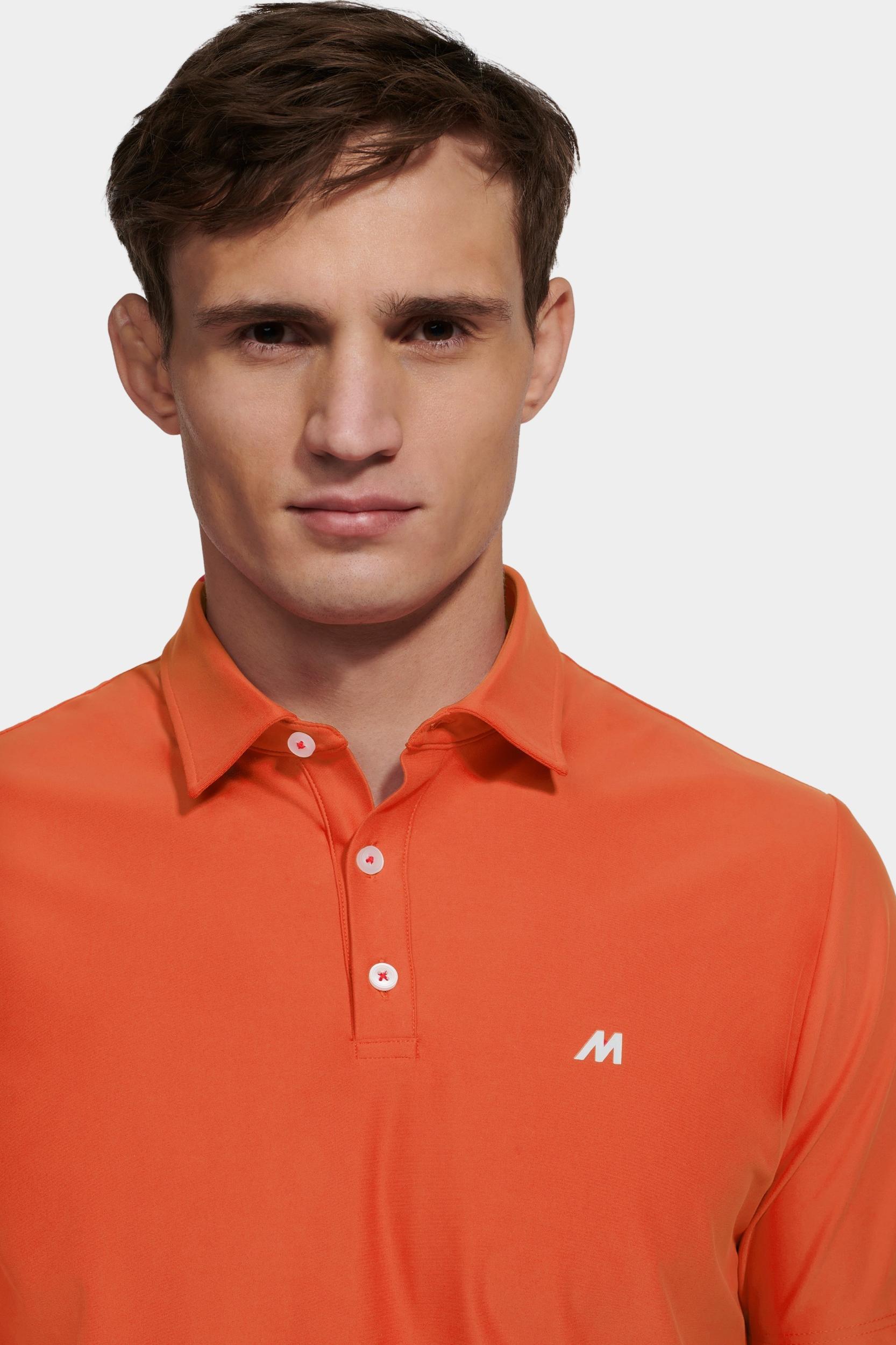 Meyer Polo korte mouw Bruin TIGER Art.9-9005 9509900500/45