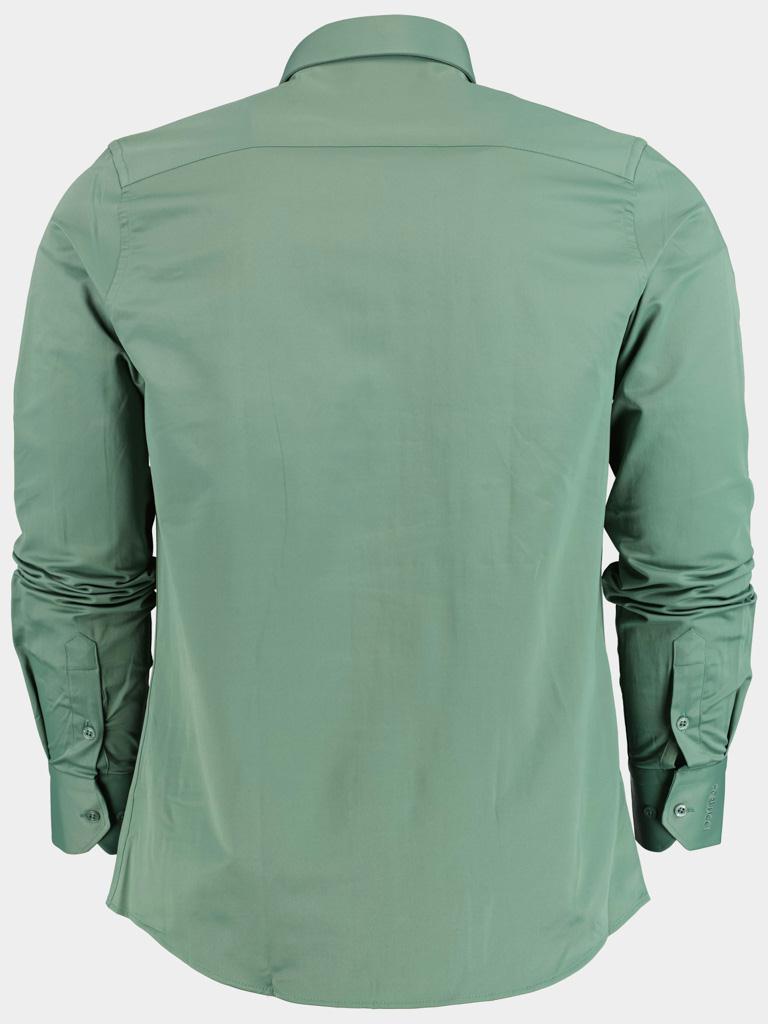 Ferlucci Casual hemd lange mouw Groen  Napoli/Army