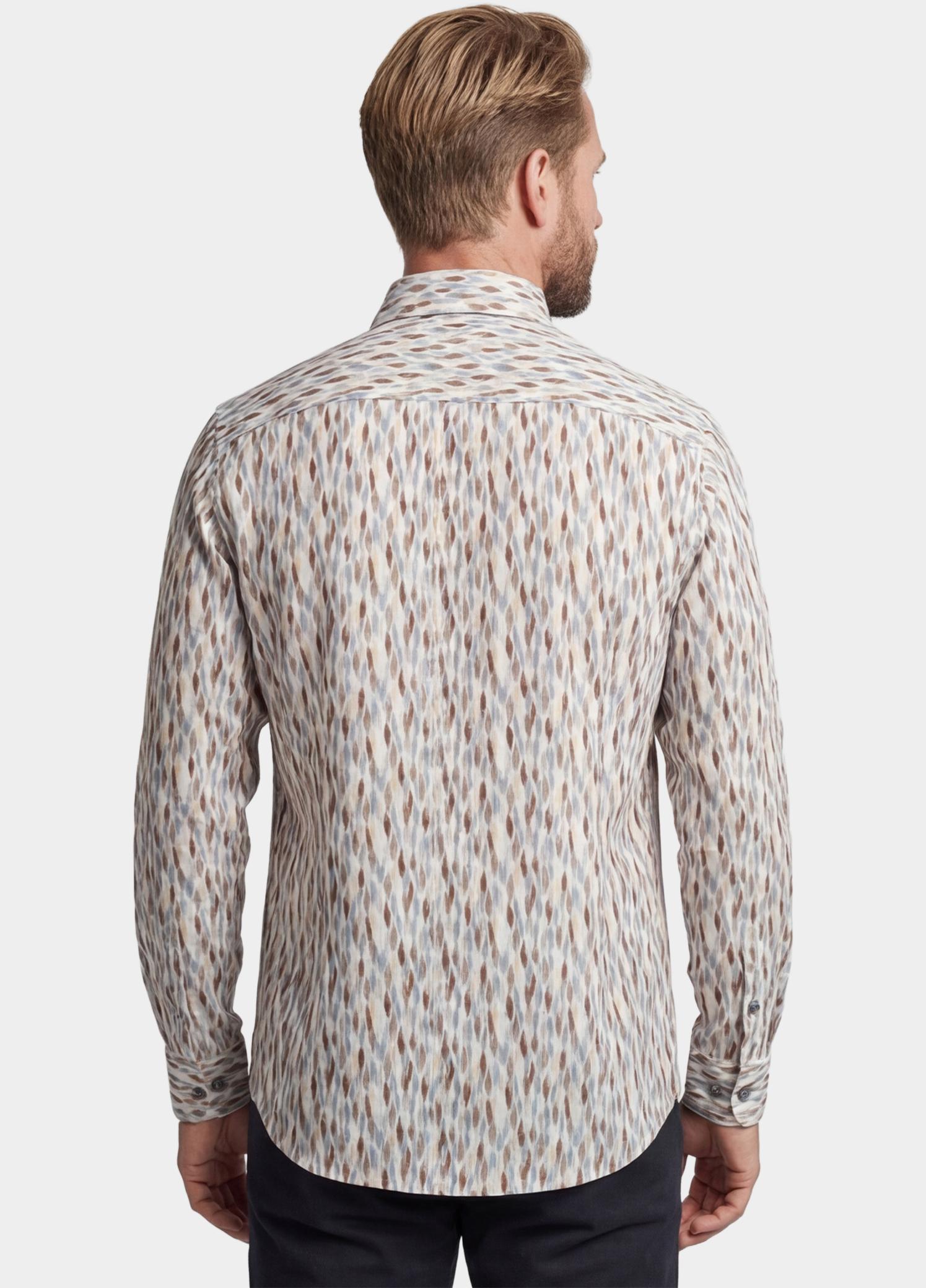 Giordano Overhemd heren Geel Ivy Long Sleeve Button Down L 617073/20