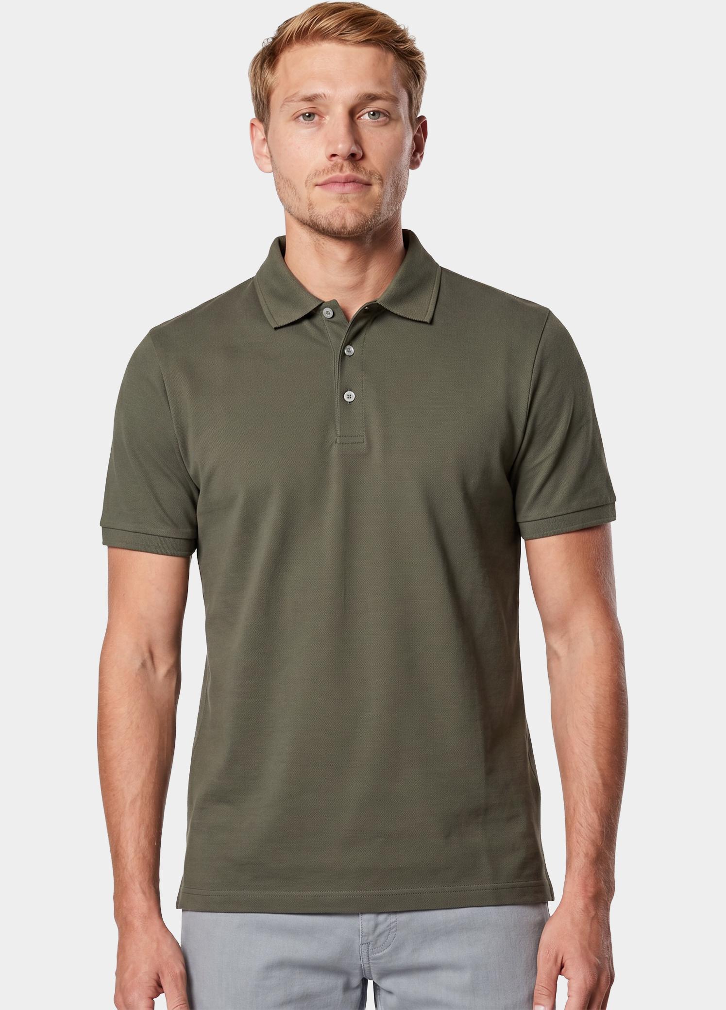Born With Appetite Polo heren Groen Arto Polo BWA25108AR22/367 olive night