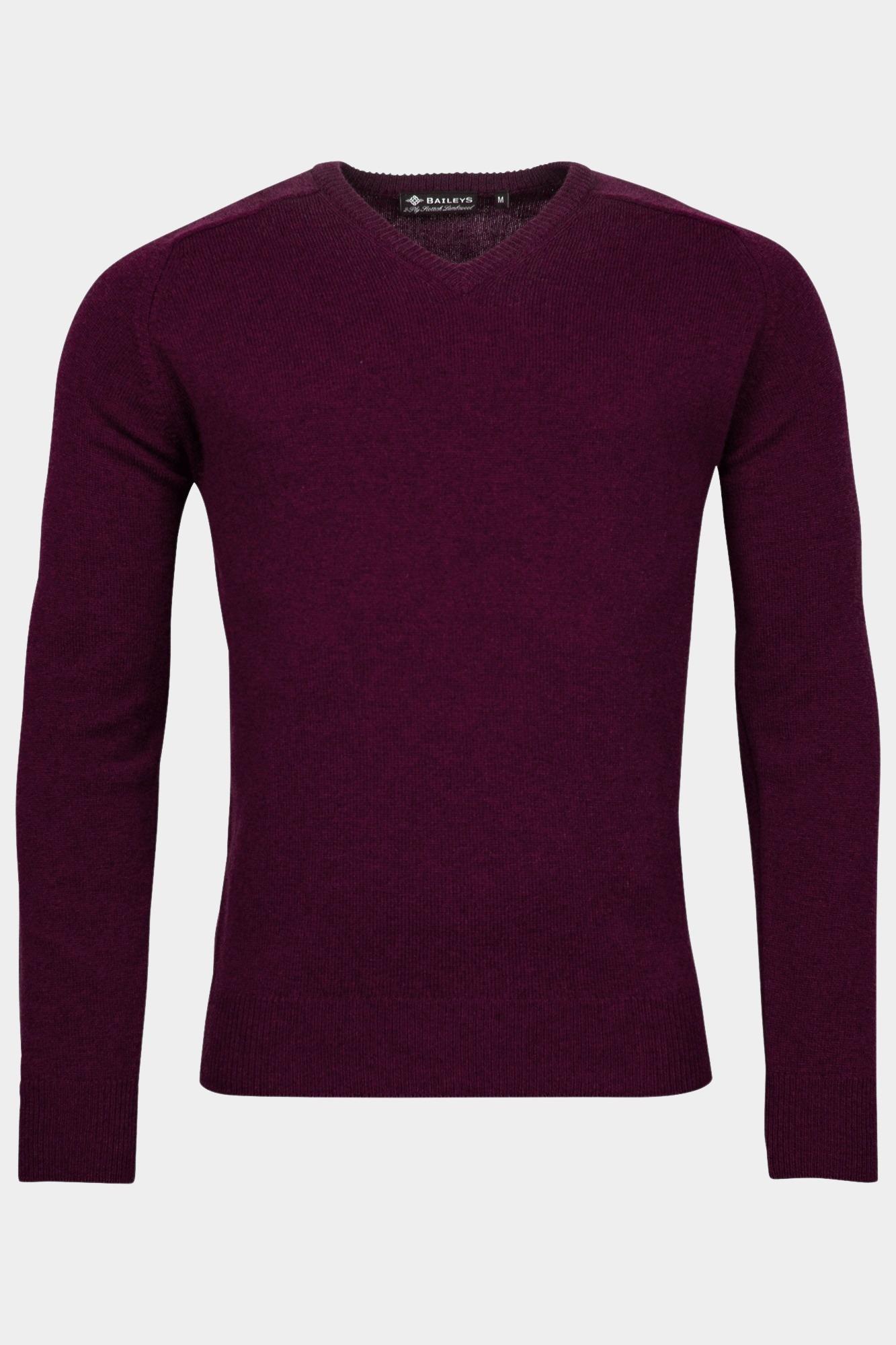 Baileys Pullover Paars V-Neck Pullover  9gg, single 320011/390
