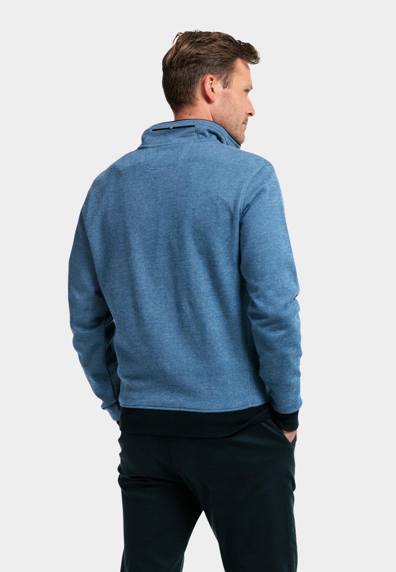 Baileys Half Zip Blauw Sweatshirt 1/2 Zip 423112/67