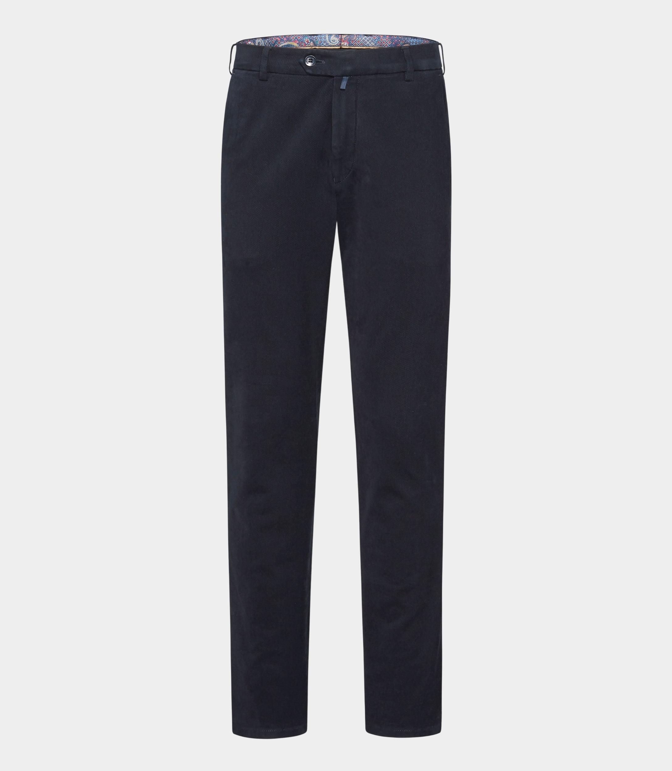 Meyer Katoenen Broek Blauw BONN Art.2-8572 1022857200/19