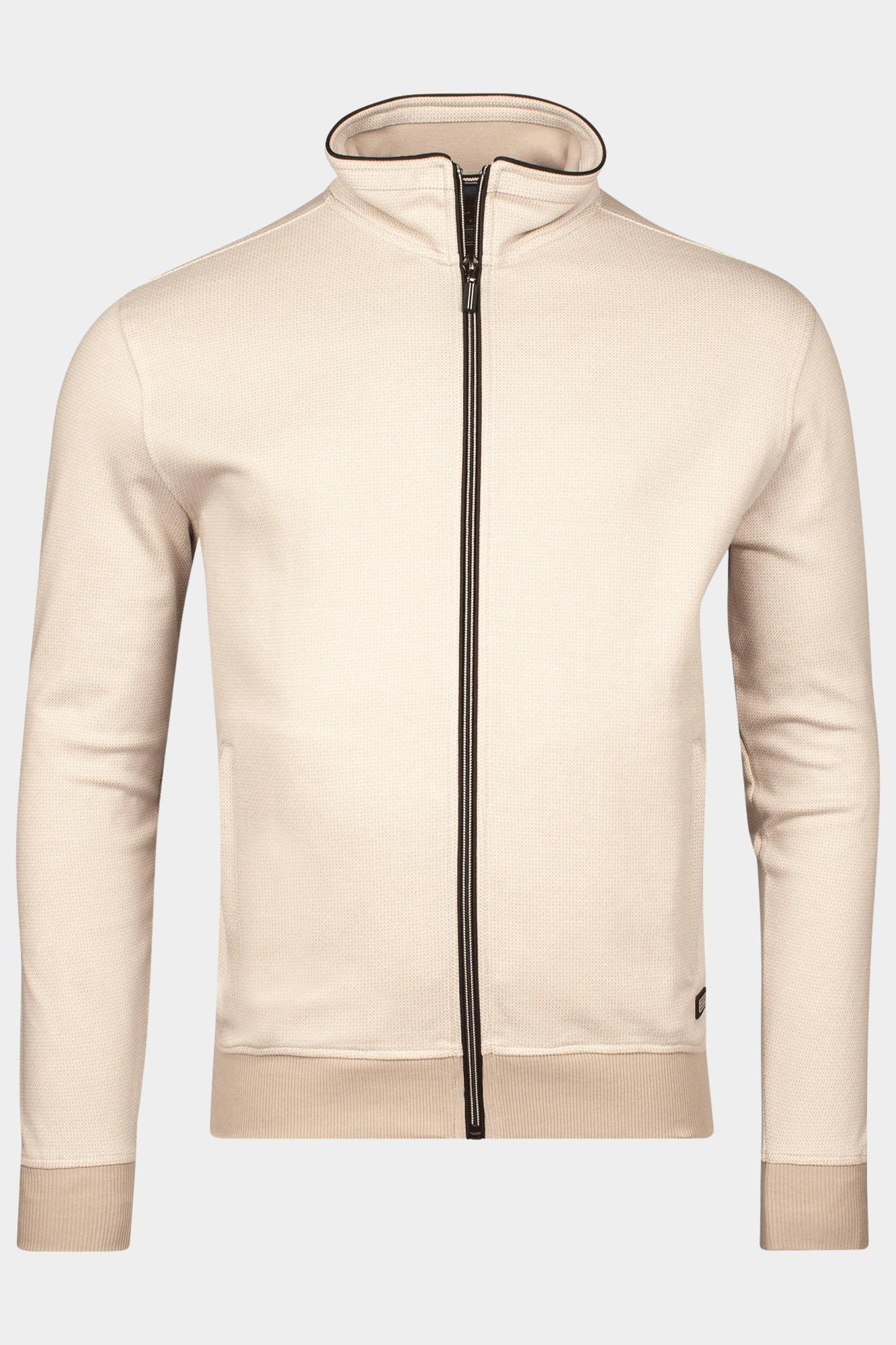 Baileys Vest Beige Sweat Cardigan Zip  y/d Jacqu 512295/82