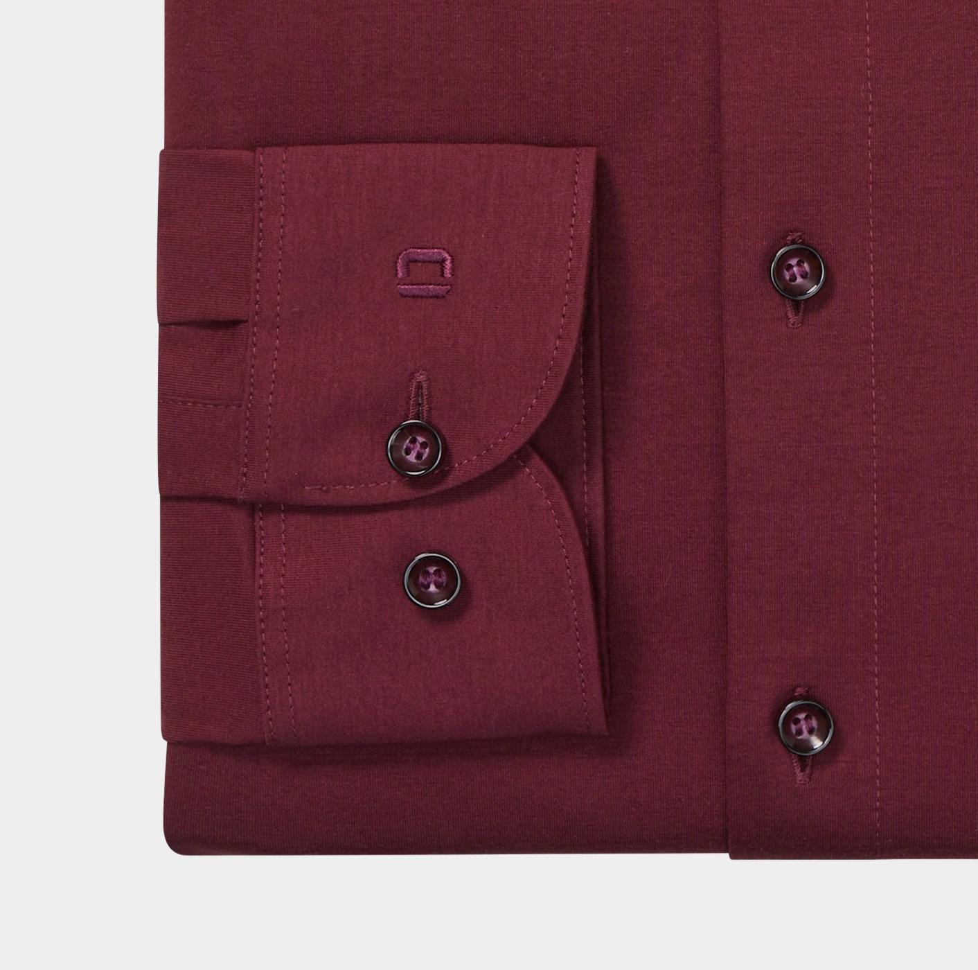 Olymp Business hemd lange mouw Rood 24/7 Level 5 200864/38