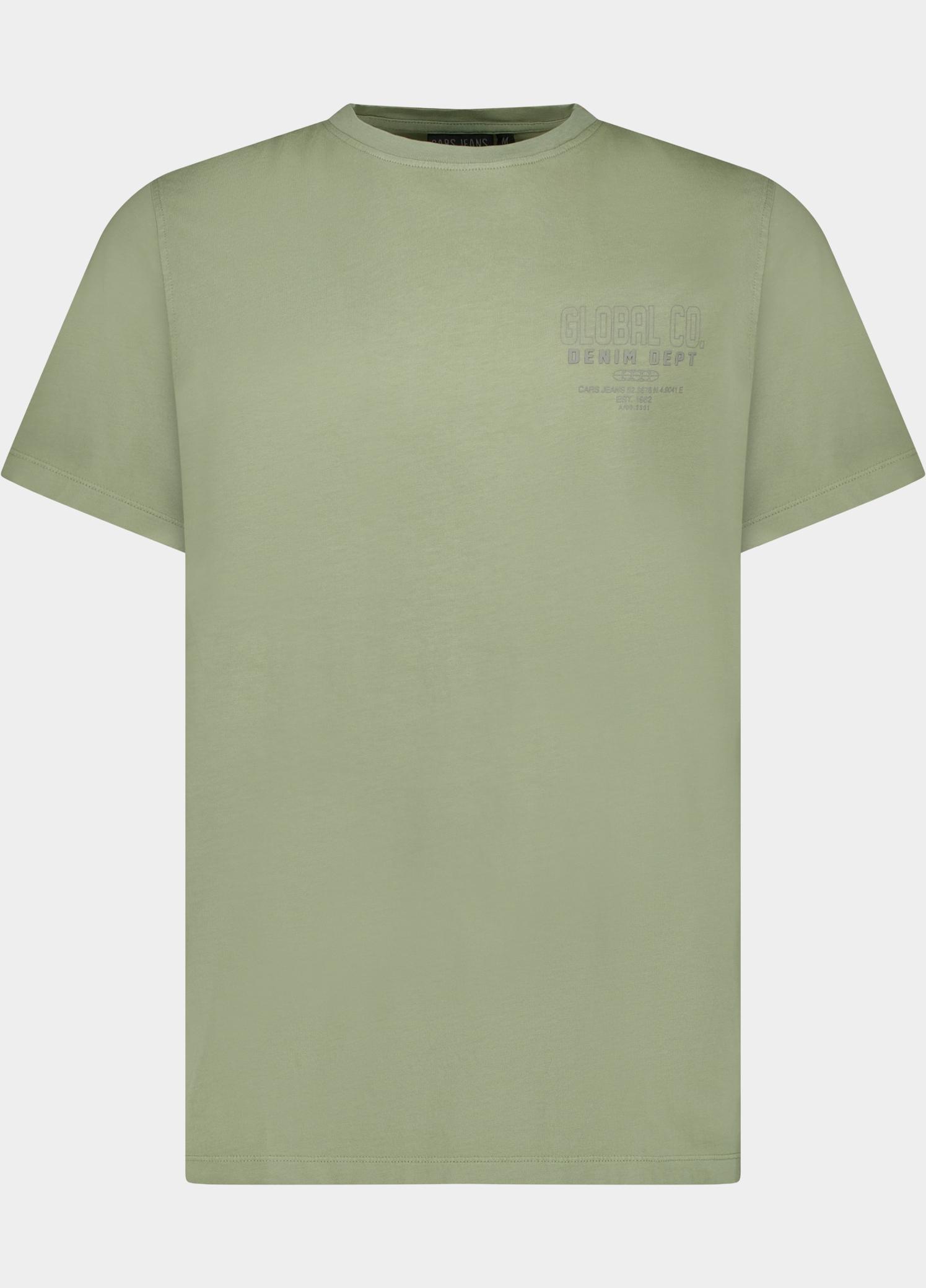Cars Jeans T-shirt heren Groen Klive 64284/44