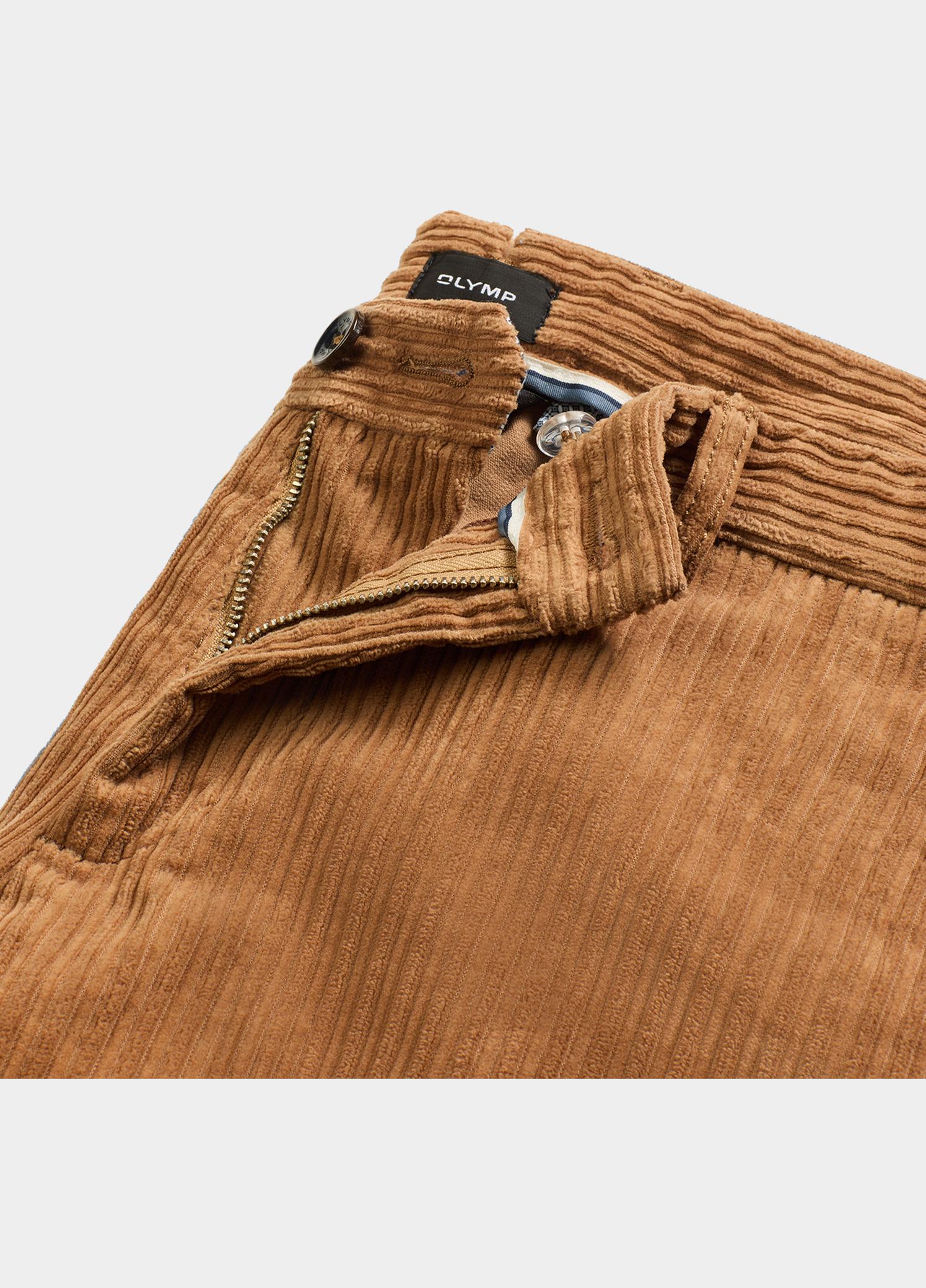 Olymp Corduroy broek Beige Chino 460284/22