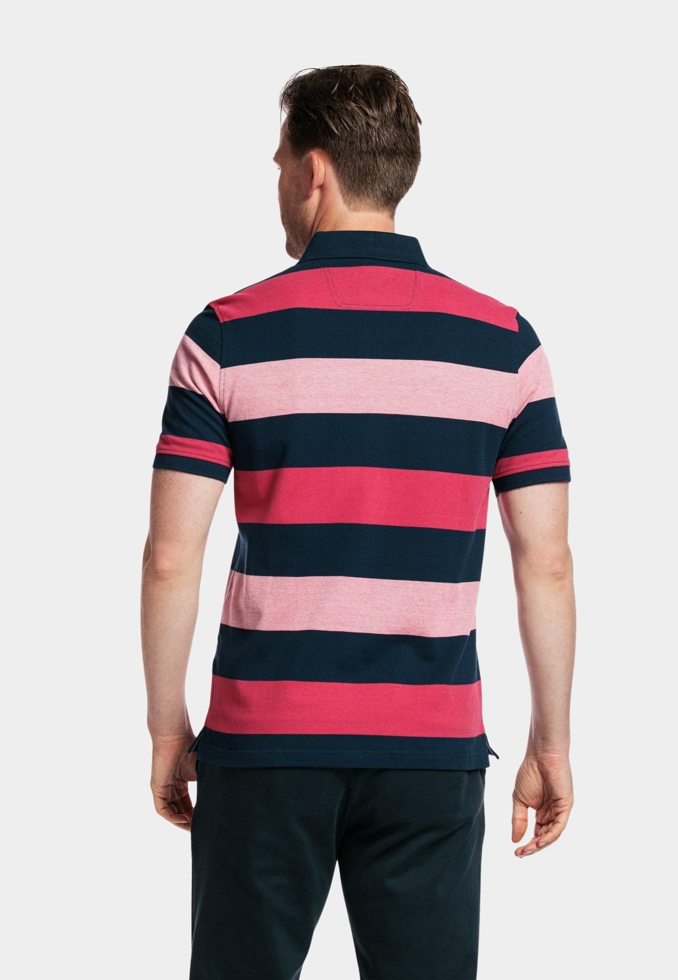 Baileys Polo korte mouw Rood Poloshirt Pique, solid 415292/33