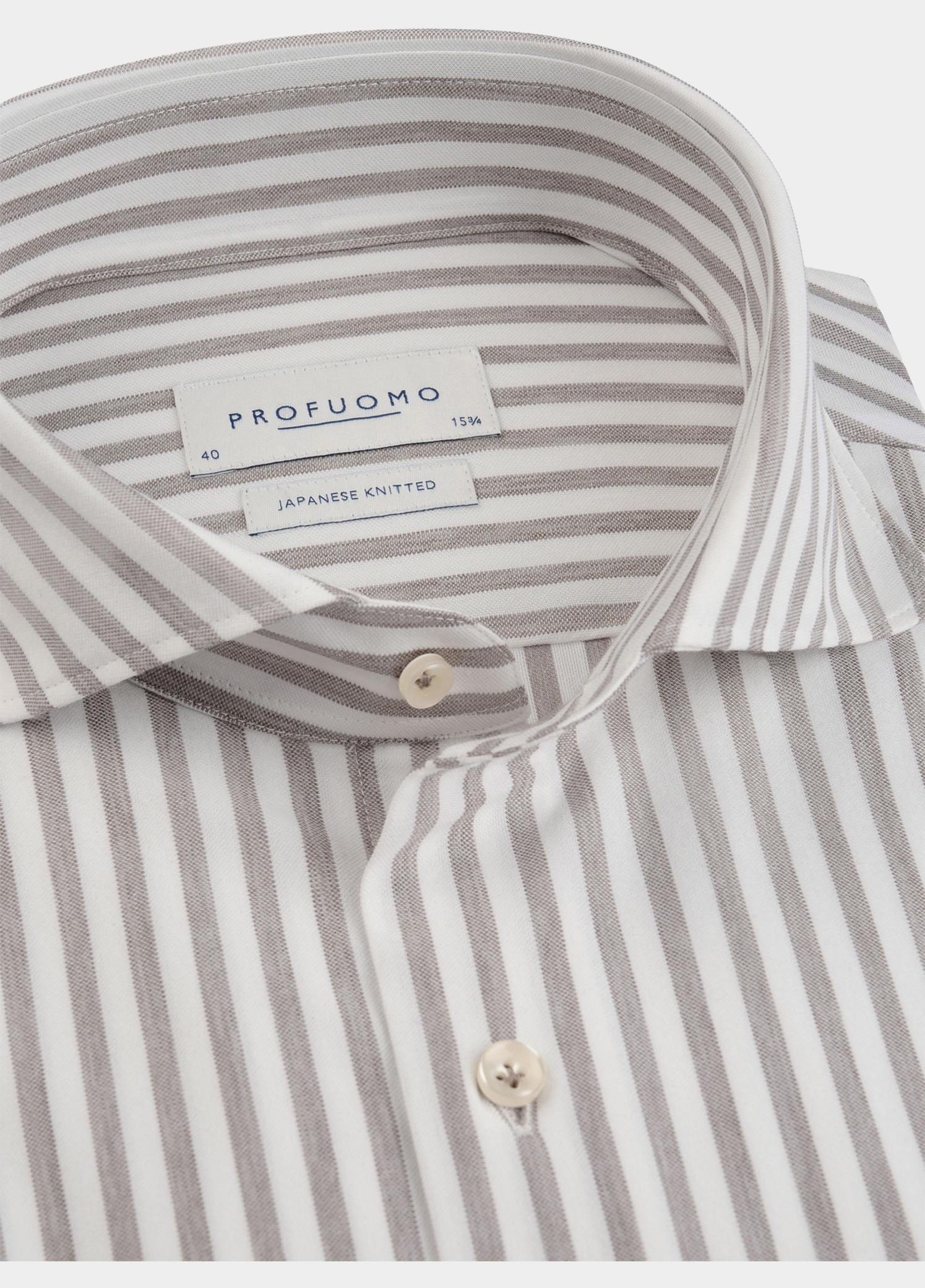 Profuomo Zakelijk overhemd heren Paars  PPXH30024/F