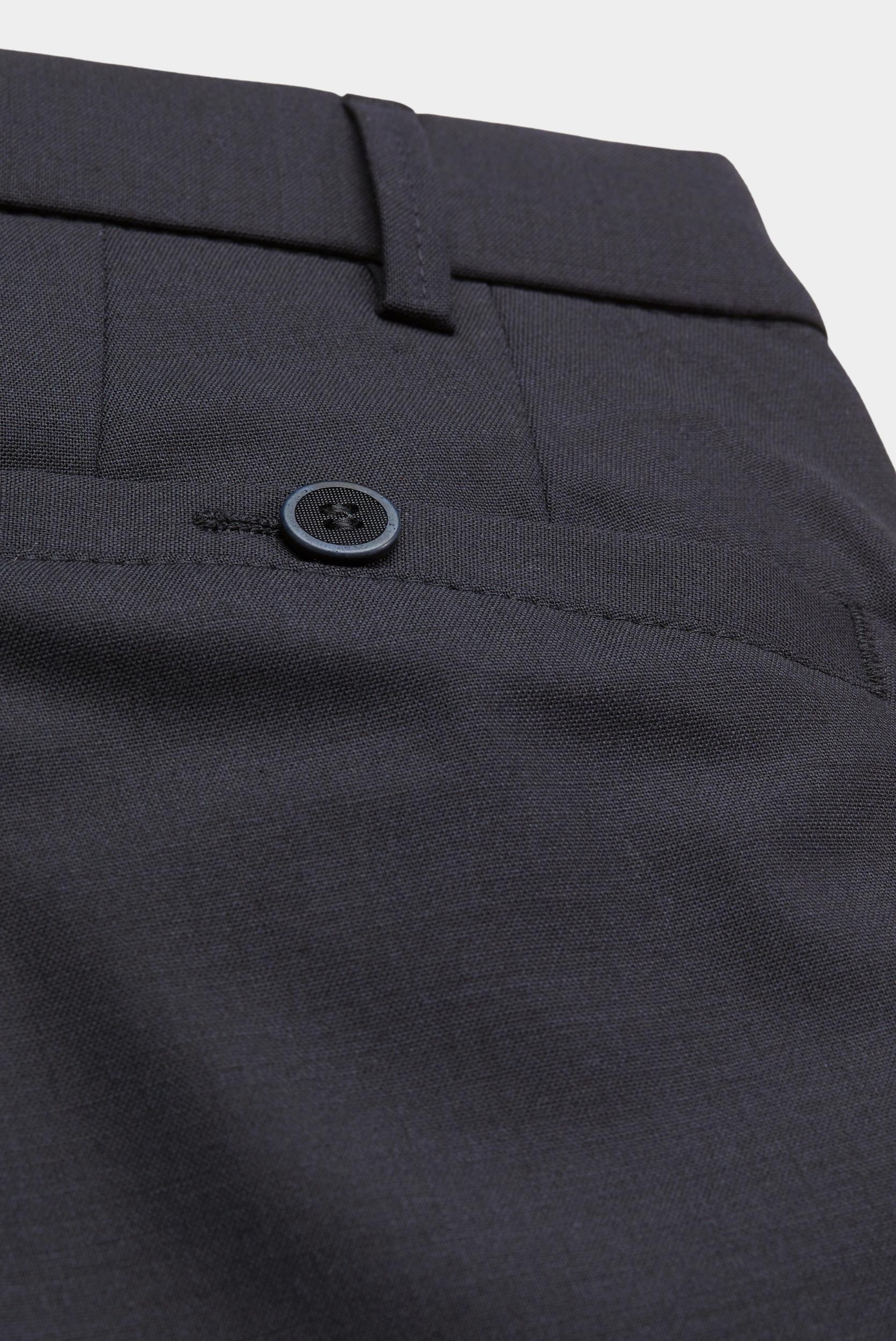 Meyer Wollen Pantalon Blauw ROMA Art.9-344 1150934400/17