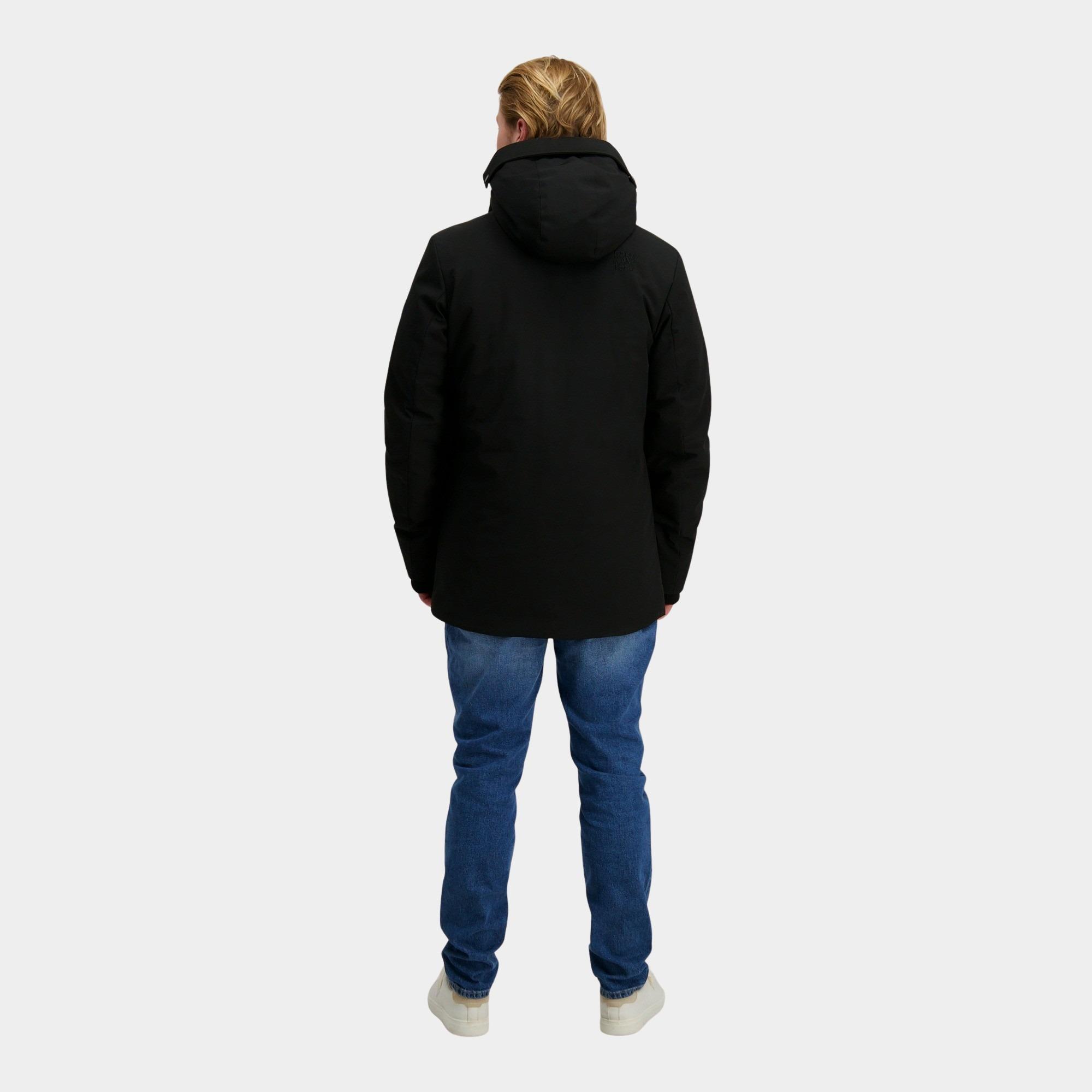 Cars Jeans Winterjack Zwart Harwick 64464/01