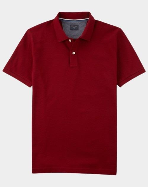 Olymp Polo korte mouw Rood Polo PiquÃ© solid 540952/39