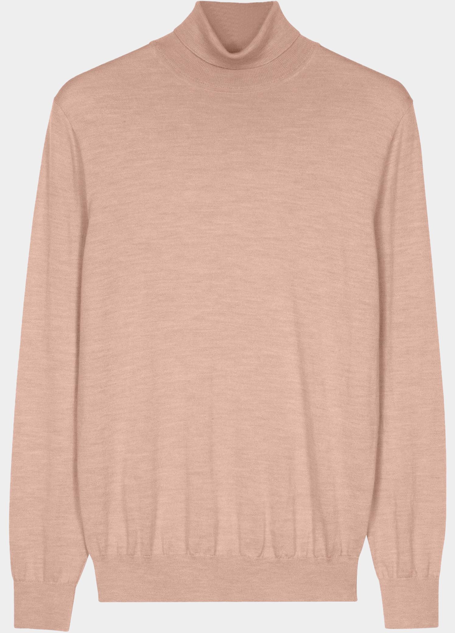 Baileys Coltrui heren Beige High Neck Pullover 14gg Singl 620069/13
