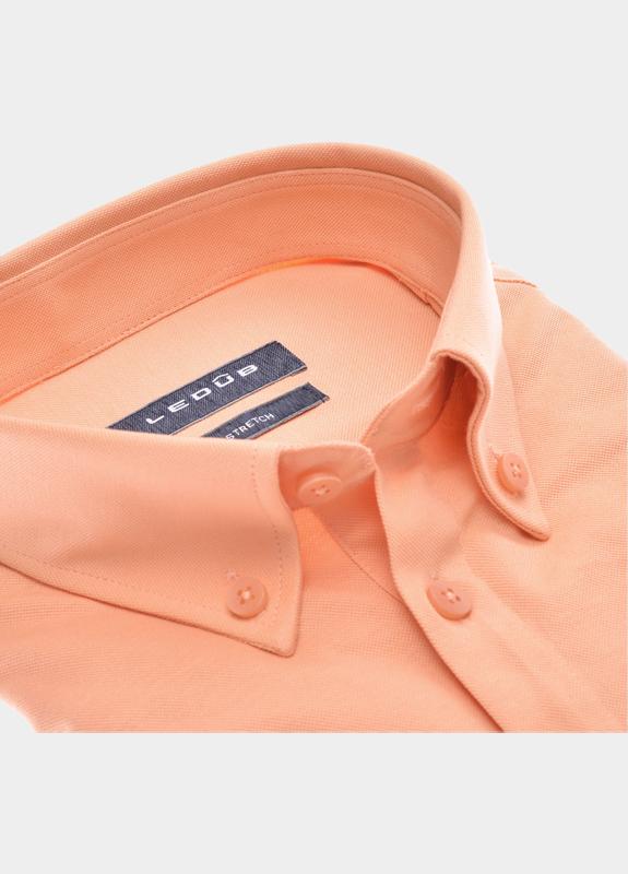 Ledub Business hemd korte mouw Oranje  0142347/820-000-000