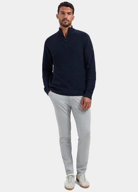 No Excess Half Zip Blauw  29230904SN/078