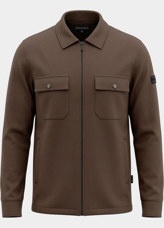 Bos Overshirt Bruin  2061/Taupe
