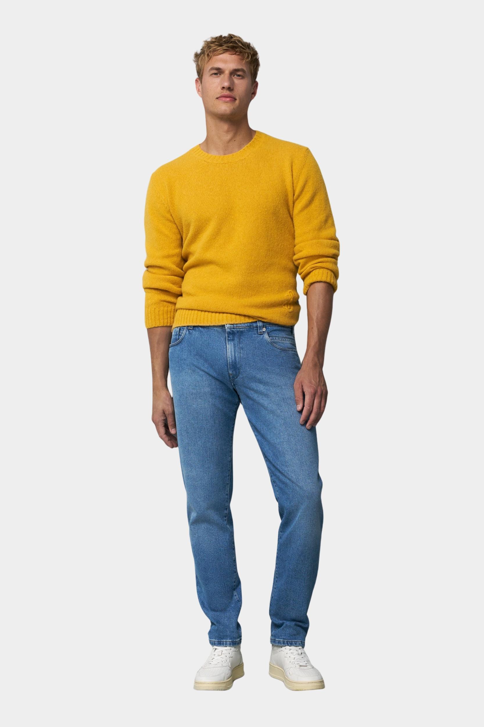 Meyer Flatfront Jeans Blauw SLIM Art.9-6268 3619626800/16
