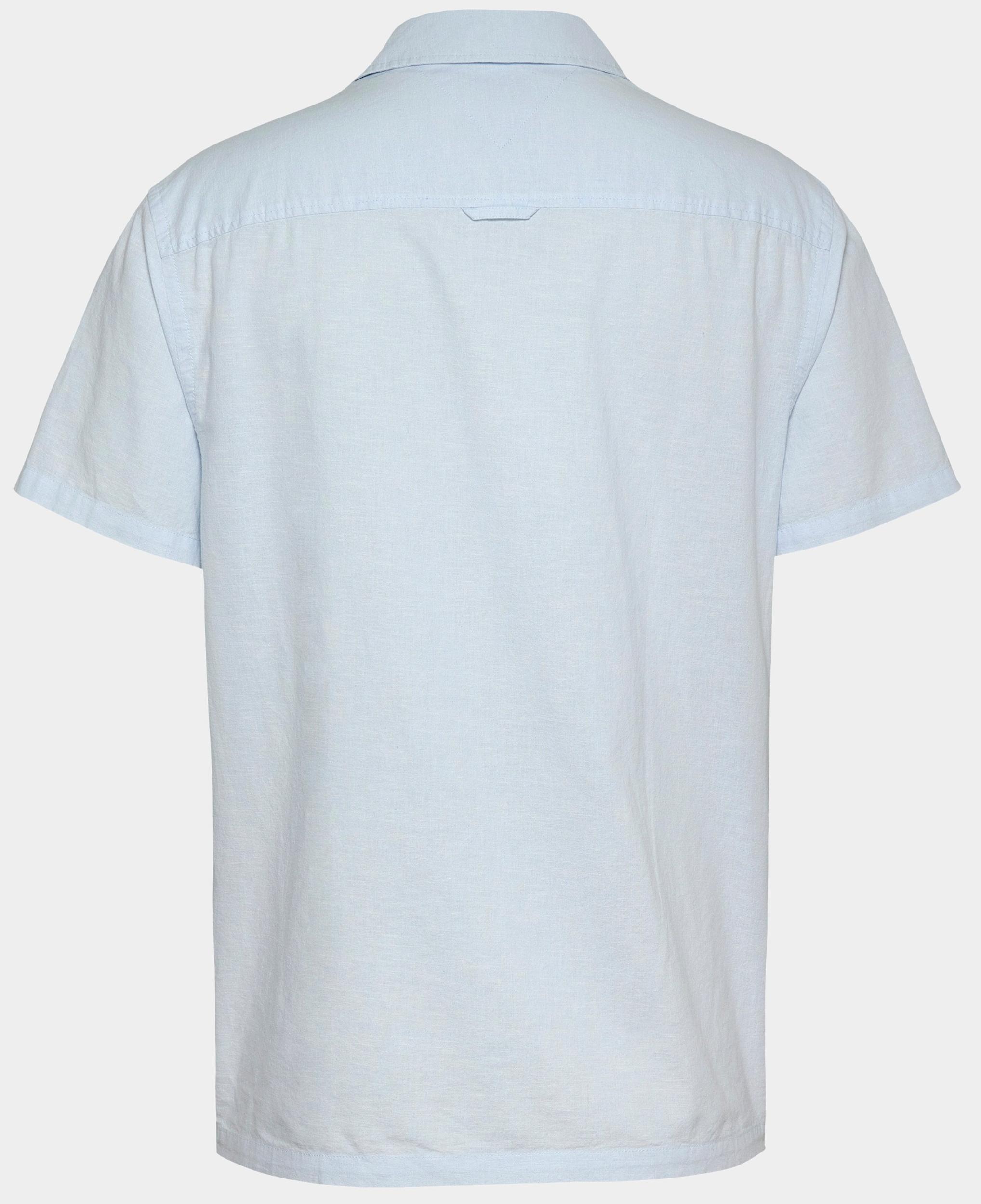 Tommy Jeans Casual hemd korte mouw Blauw TJM LINEN BLEND CAMP SS EXT DM0DM20895/C3Q