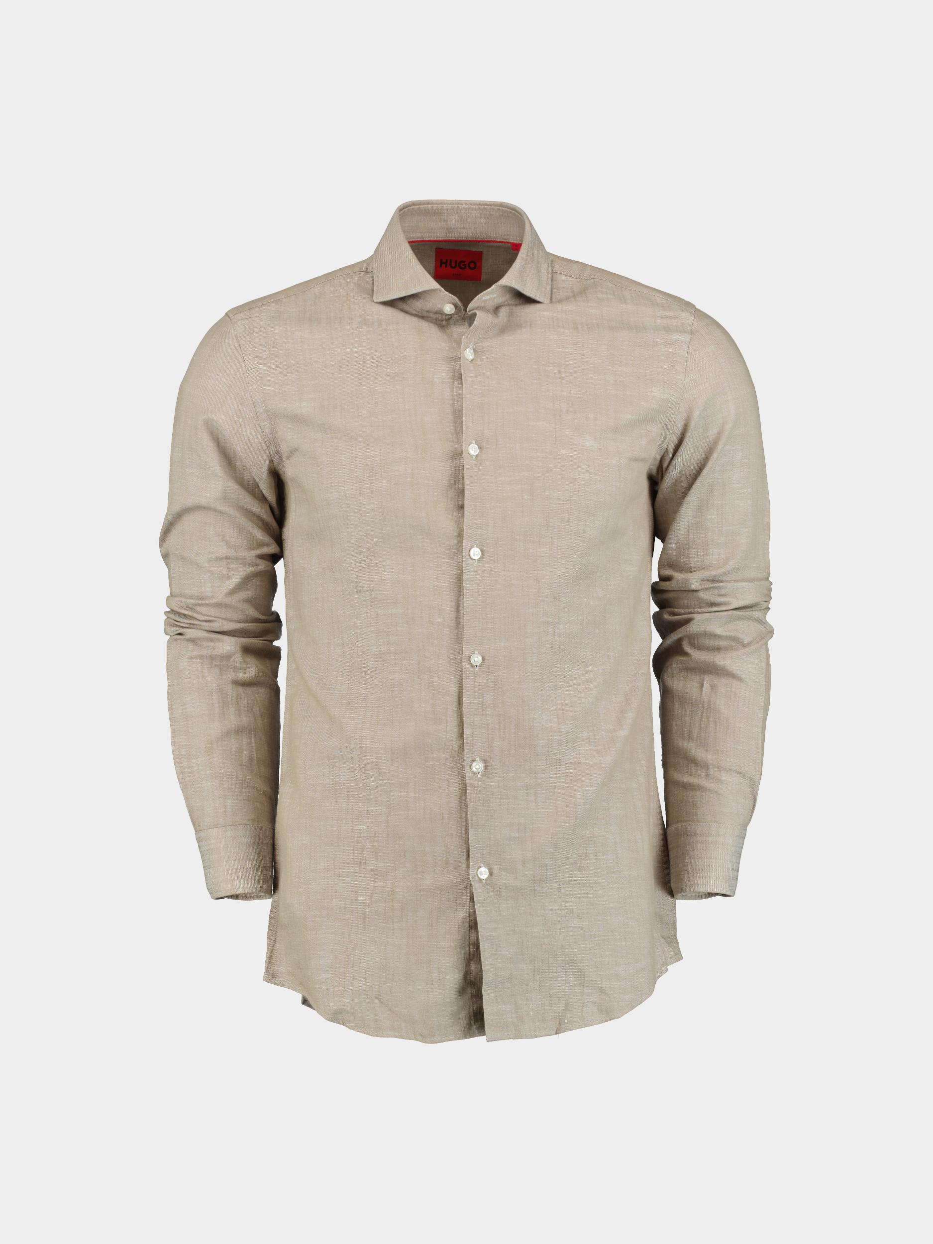 HUGO Red Casual hemd lange mouw Bruin Kason 10257877 01 50539775/219