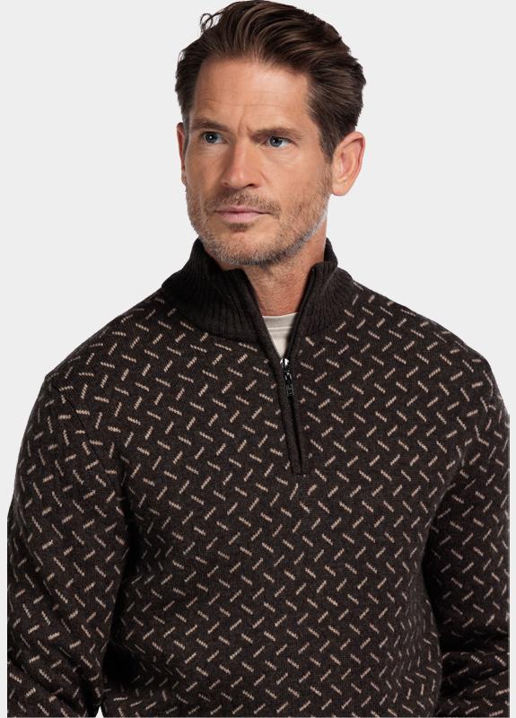 Baileys Half Zip Bruin Pullover 1/2 Zip 10gg, all-ov 528434/805