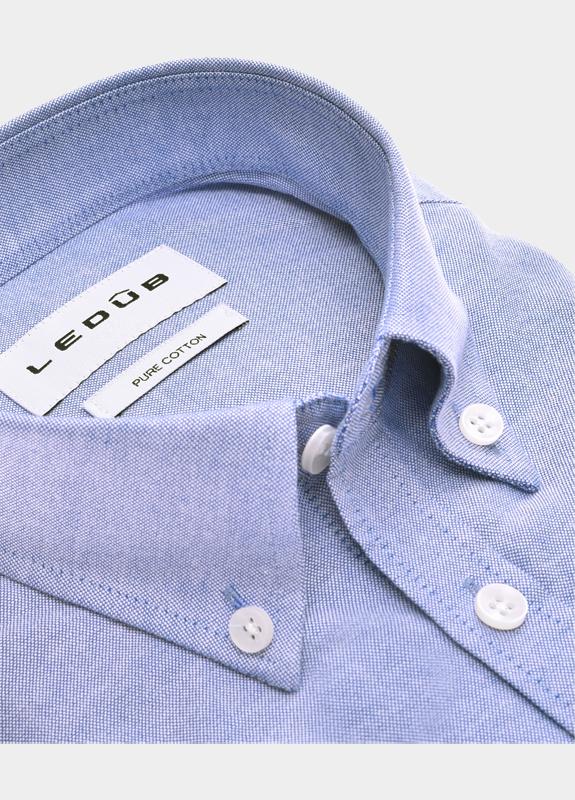Ledub Business hemd lange mouw Blauw  0143440/160-000-000