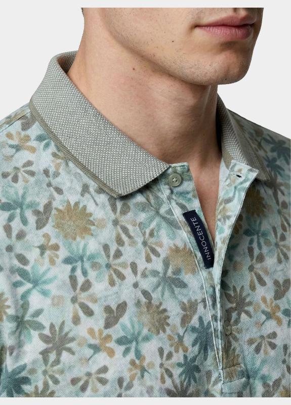 Bos Polo heren Groen Simon 10-62/Green