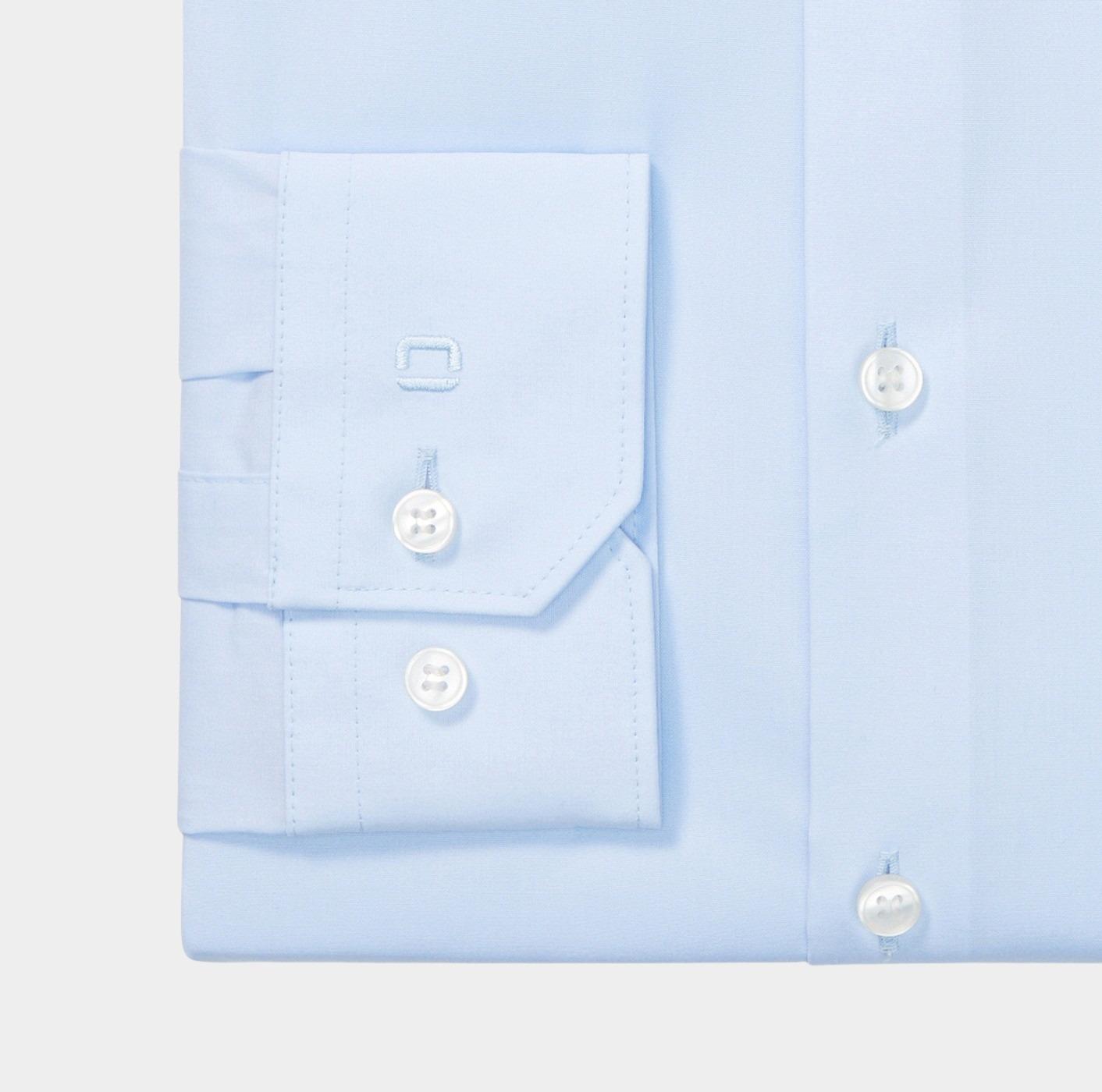 Olymp Business hemd lange mouw Blauw No. Six 046664/15