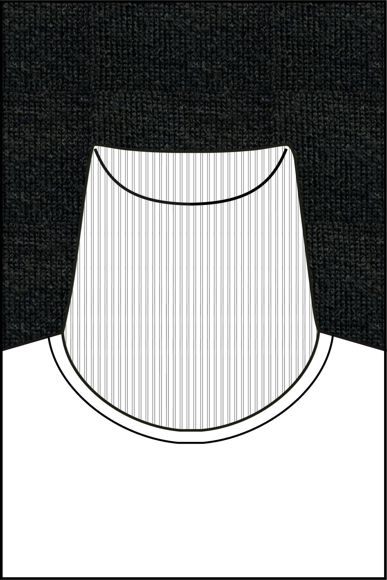 Baileys Coltrui Zwart High Neck Pullover Pima Cotto 528500/90