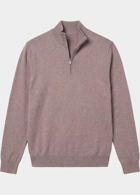 Profuomo Half Zip Roze  PPXJ10008/I