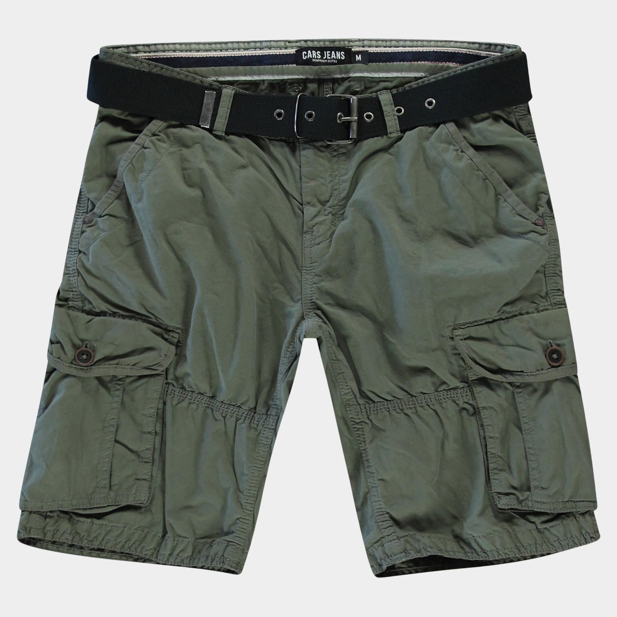 Cars Jeans Korte Broek Groen DURRAS 40486/19