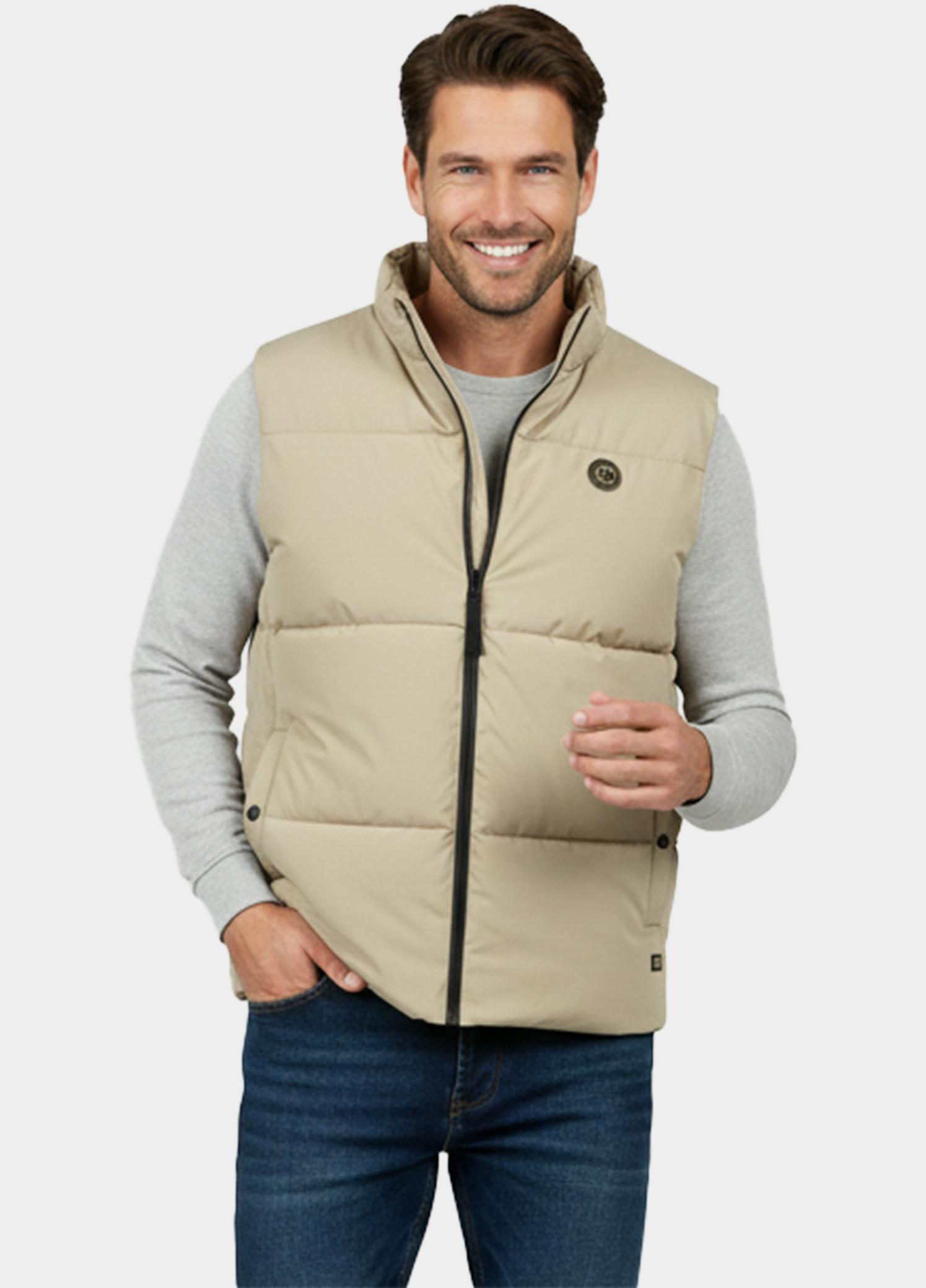 Cars Jeans Bodywarmer heren Beige Dozam 63257/83