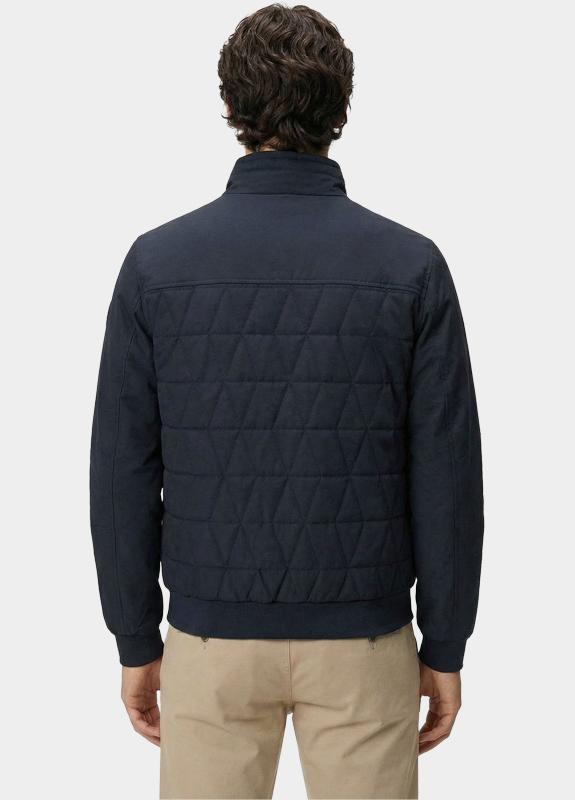 Donders 1860 Zomerjas heren Blauw Textile Jacket 22026/799