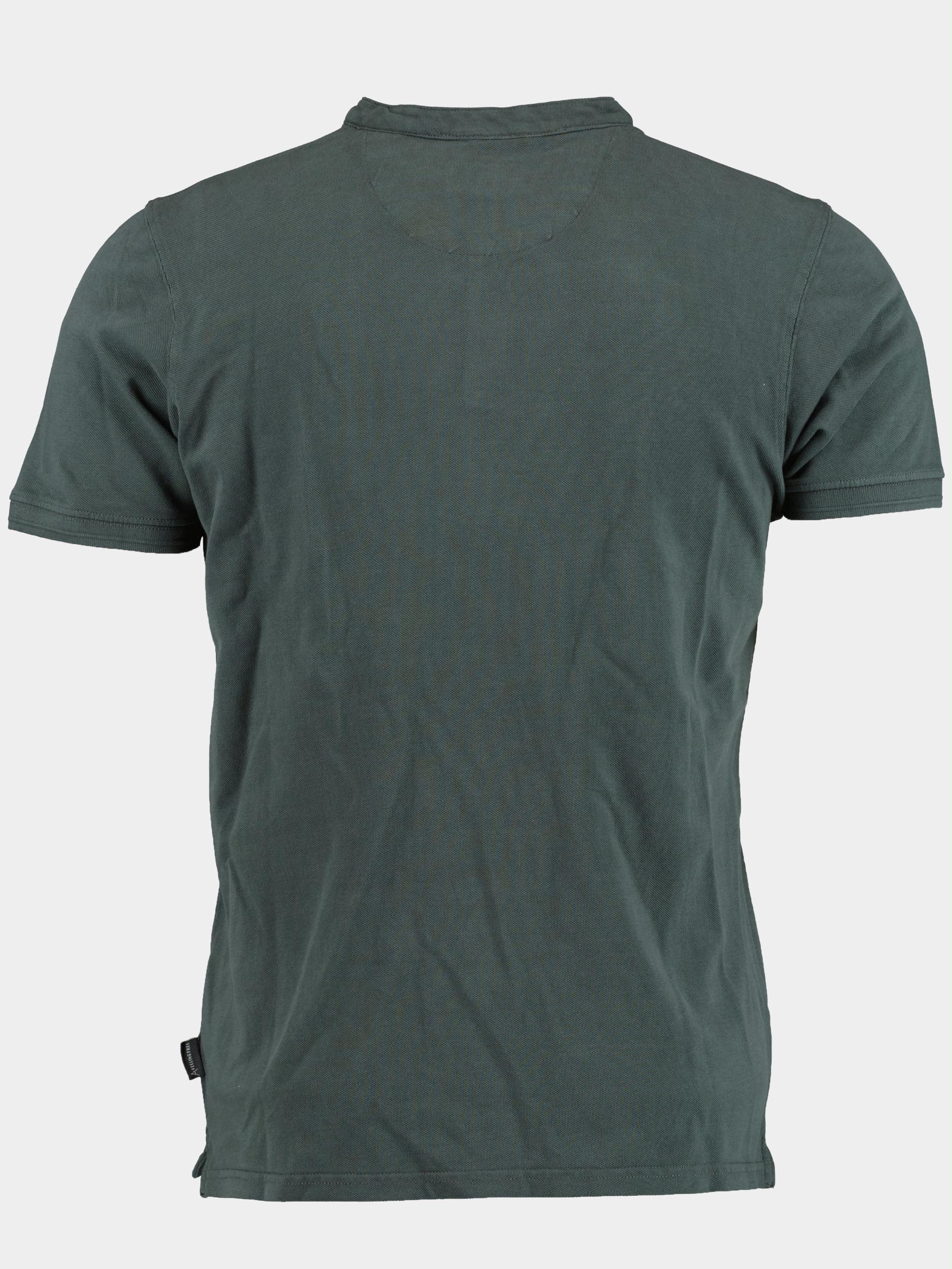Donders 1860 T-shirt korte mouw Groen Shirt 39040/640