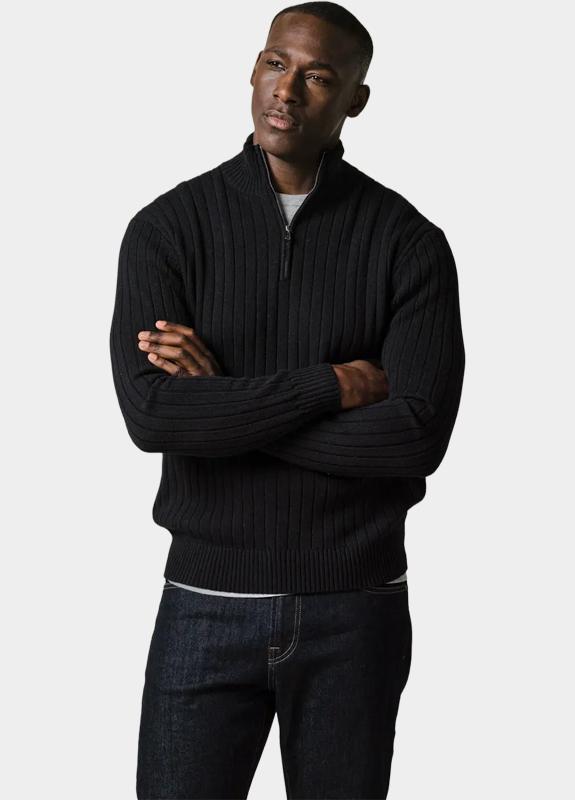 Profuomo Half Zip Blauw  PPWJ30019/E